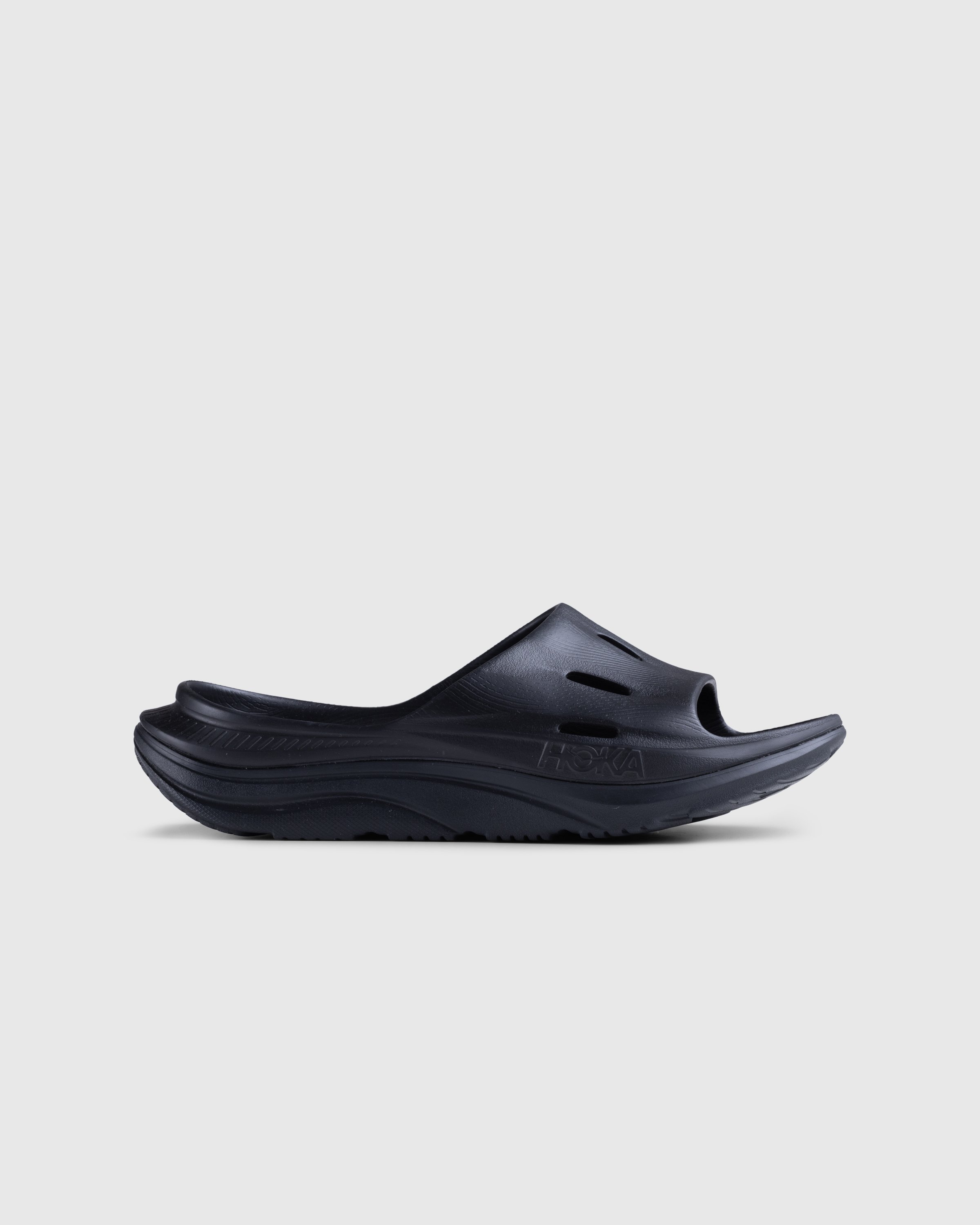 HOKA - ORA RECOVERY SLIDE 3 Black - Footwear - Black - Image 1