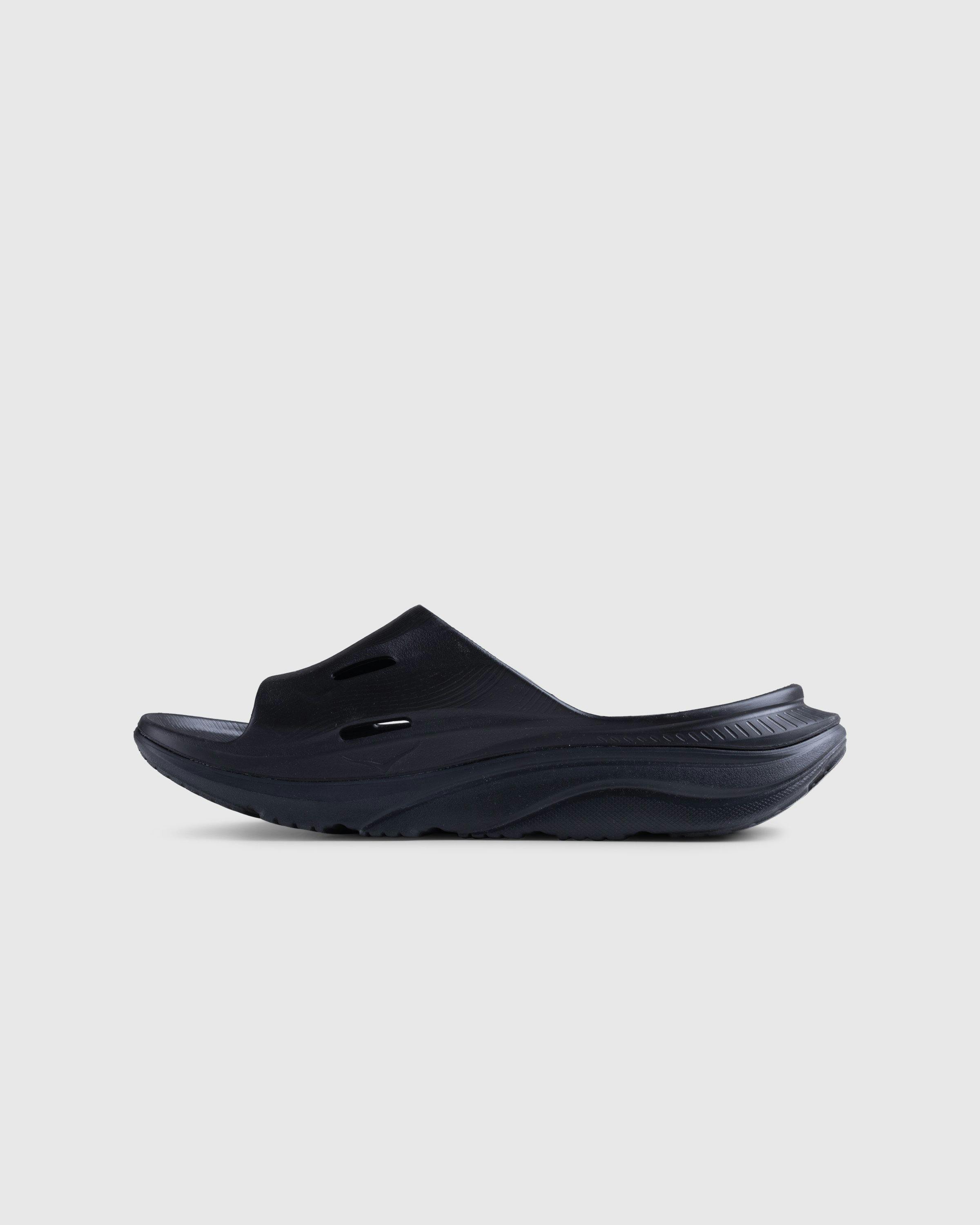 HOKA - ORA RECOVERY SLIDE 3 Black - Footwear - Black - Image 2