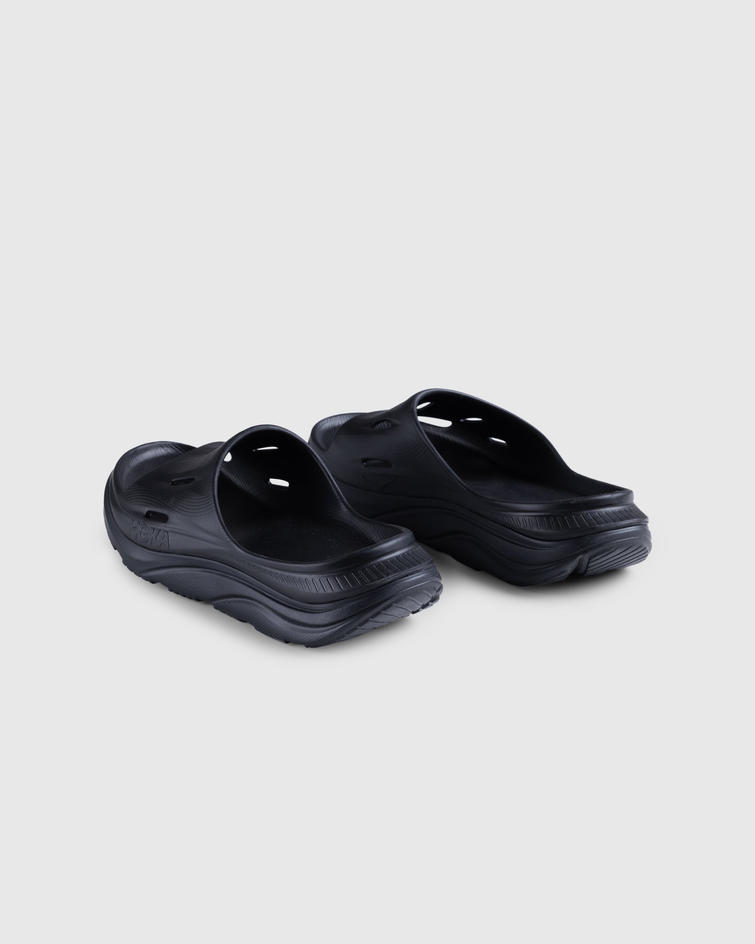 HOKA - ORA RECOVERY SLIDE 3 Black - Footwear - Black - Image 4