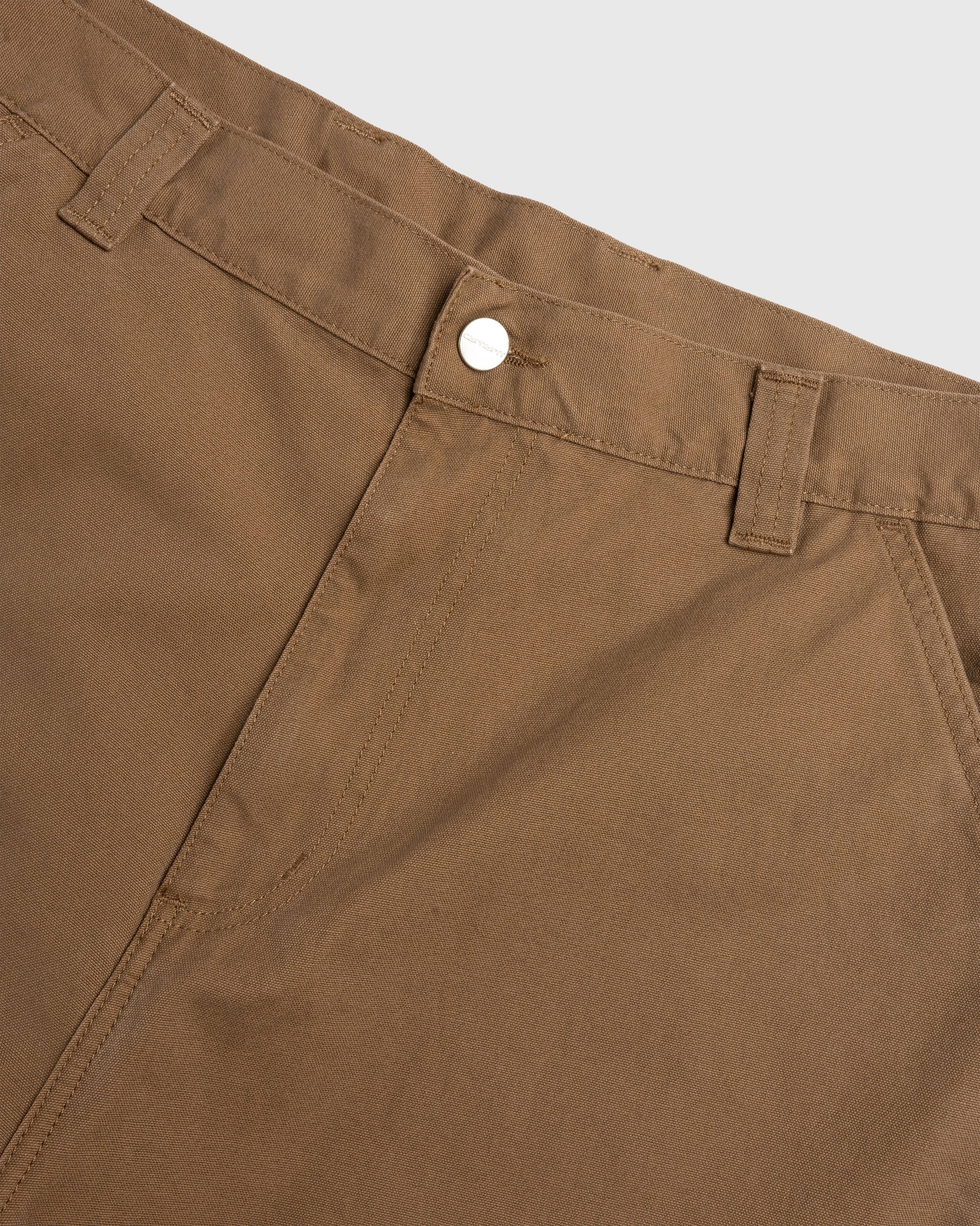Carhartt WIP - Wide Panel Pant Rinsed Hamilton Brown - Clothing - Brown - Image 4
