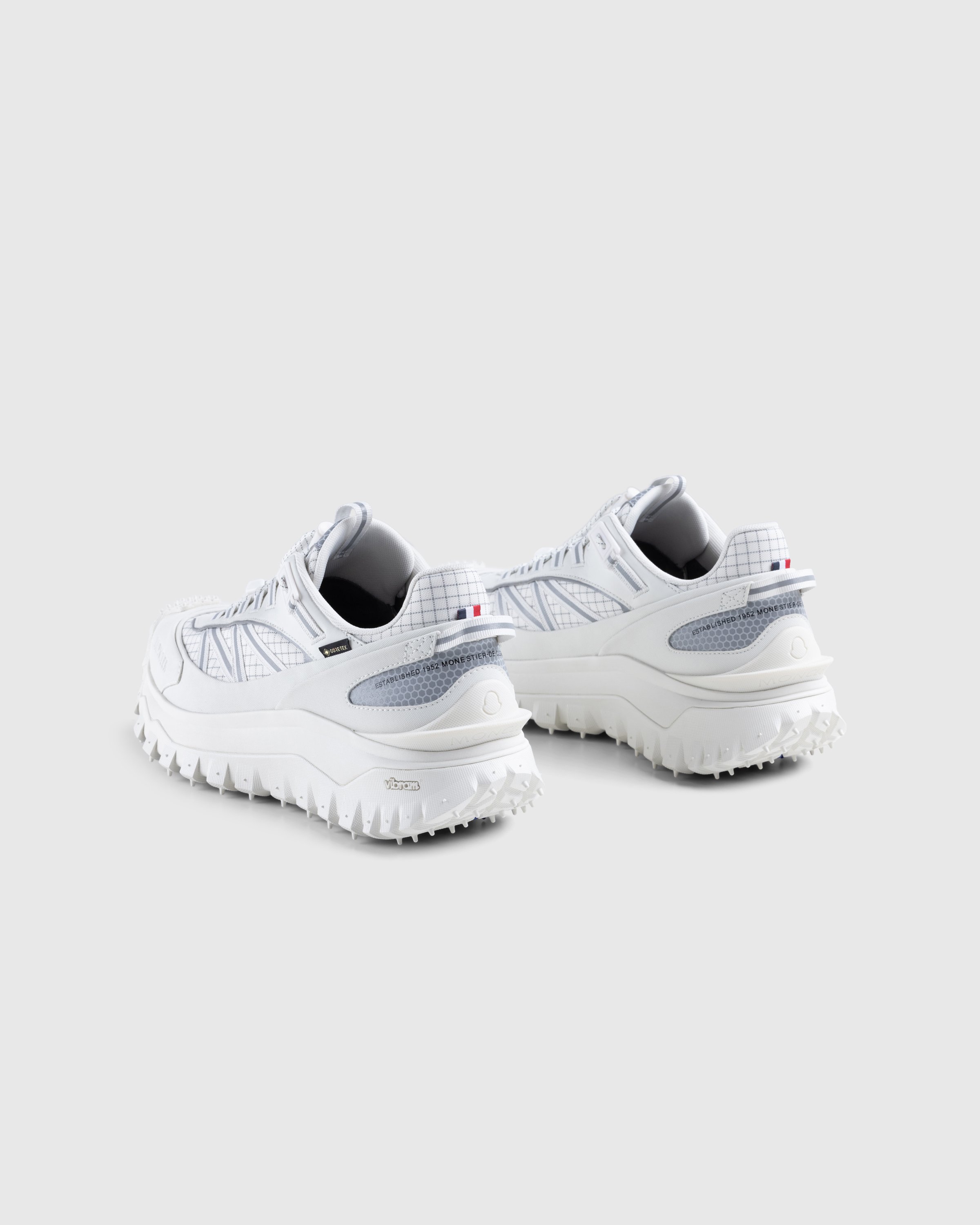 Moncler - Trailgrip GTX Low Top Sneakers White - Footwear - White - Image 4