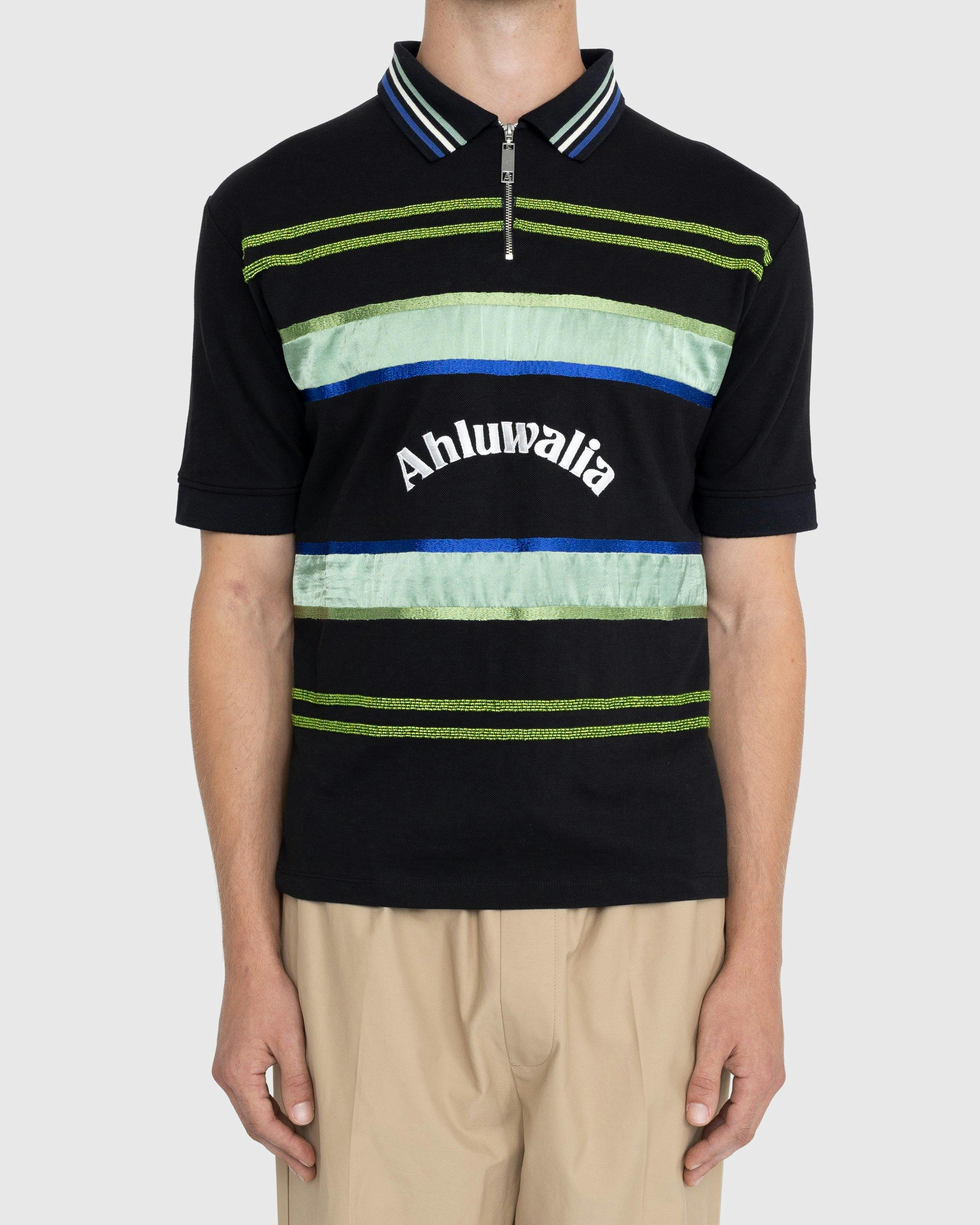 Ahluwalia - Buke Short-Sleeve Polo Black - Clothing - Black - Image 2