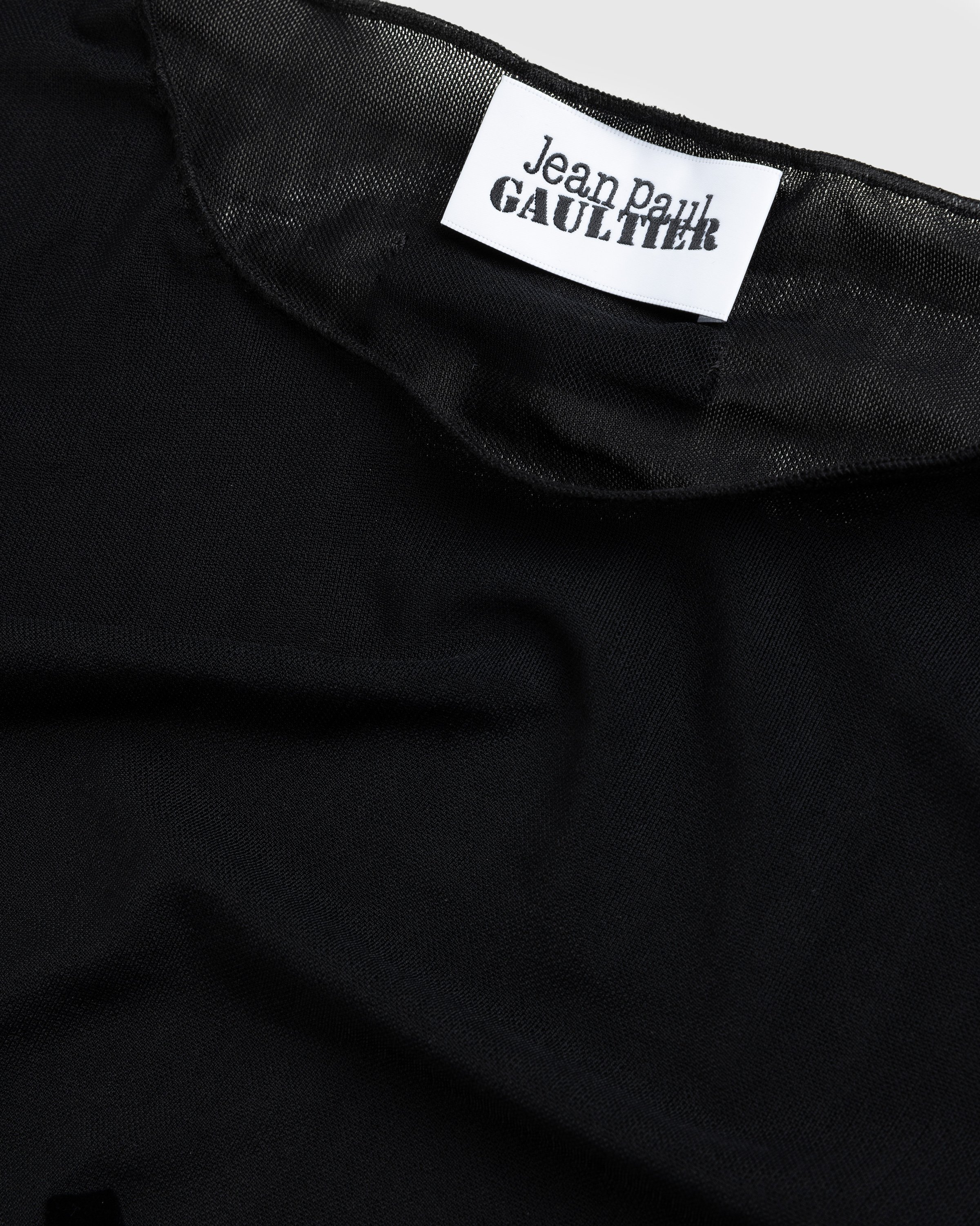 Jean Paul Gaultier - Velvet Gaultier Long-Sleeve Black - Clothing - Black - Image 7