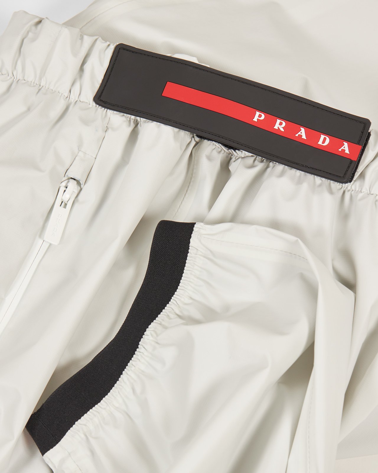 Prada - Men's Nylon Track Pants White - Clothing - White - Image 2