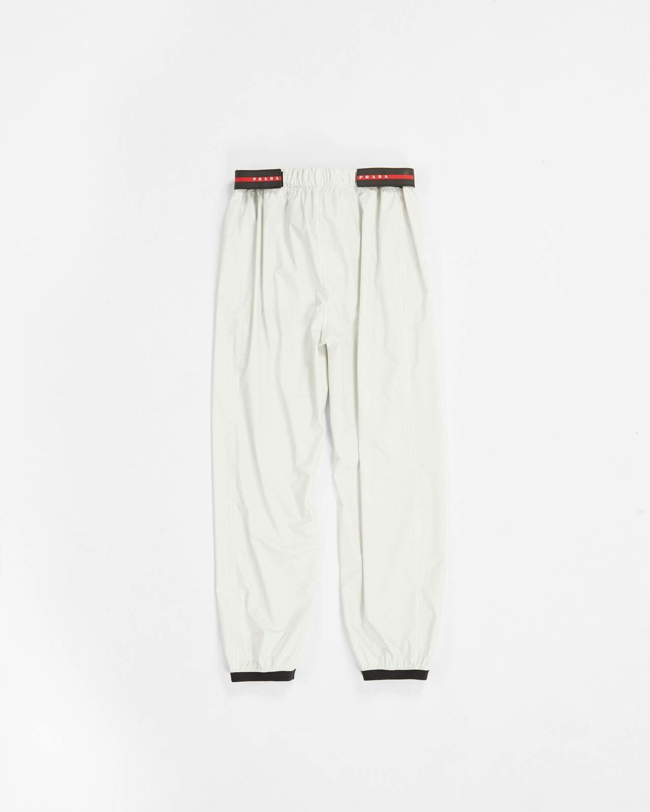 Prada - Men's Nylon Track Pants White - Clothing - White - Image 3