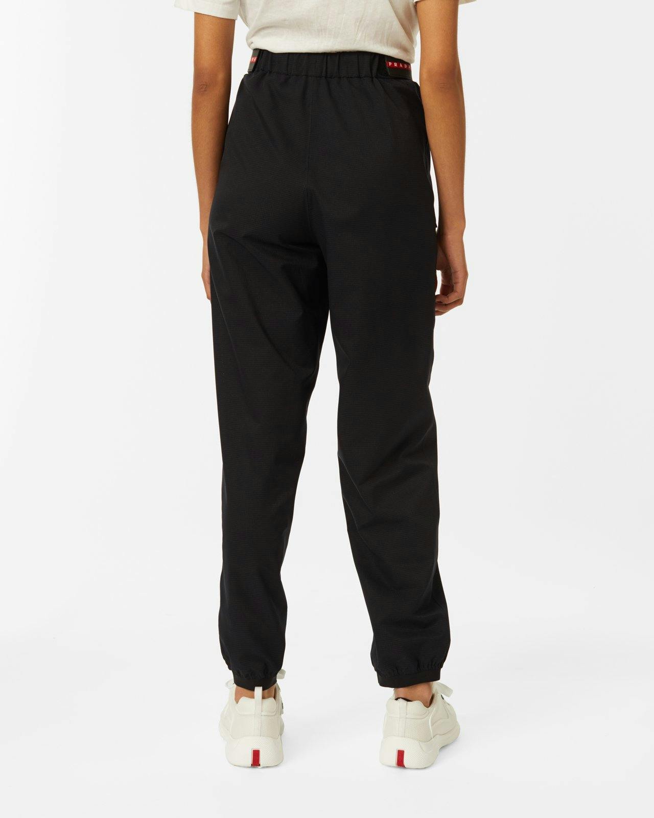 Prada - Women's Nylon Track Pants - Clothing - Black - Image 3