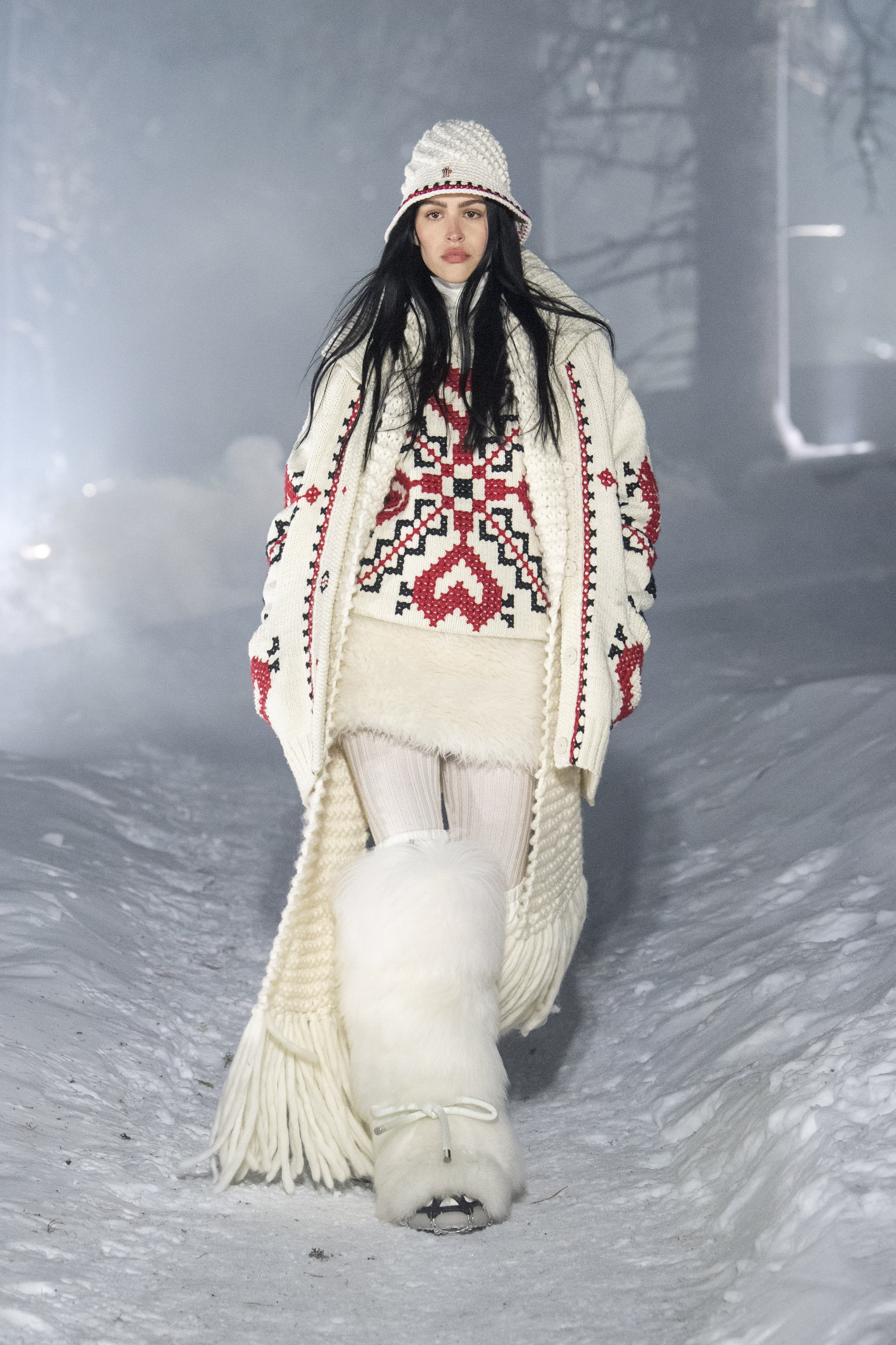 Moncler Grenoble FW24 Brought the Heat to St. Moritz (Anne Hathaway Too)