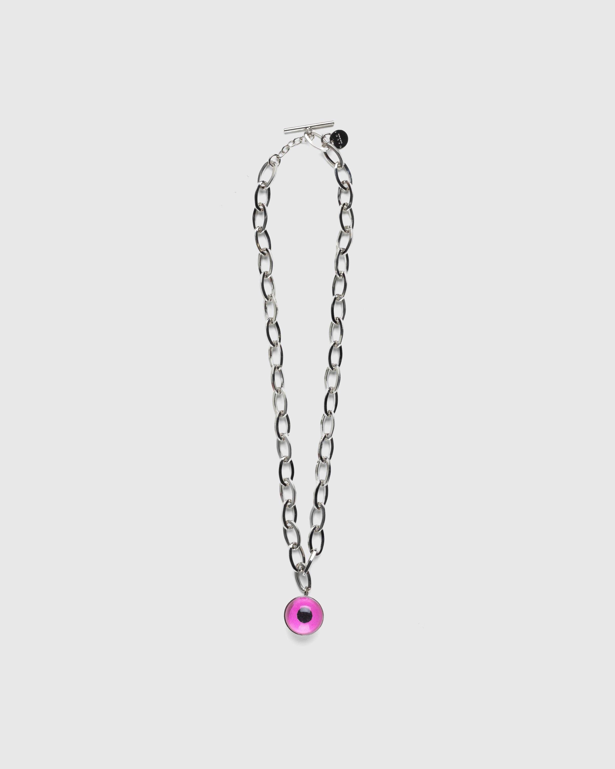 Marni - Eye Necklace Pink - Accessories - Pink - Image 1