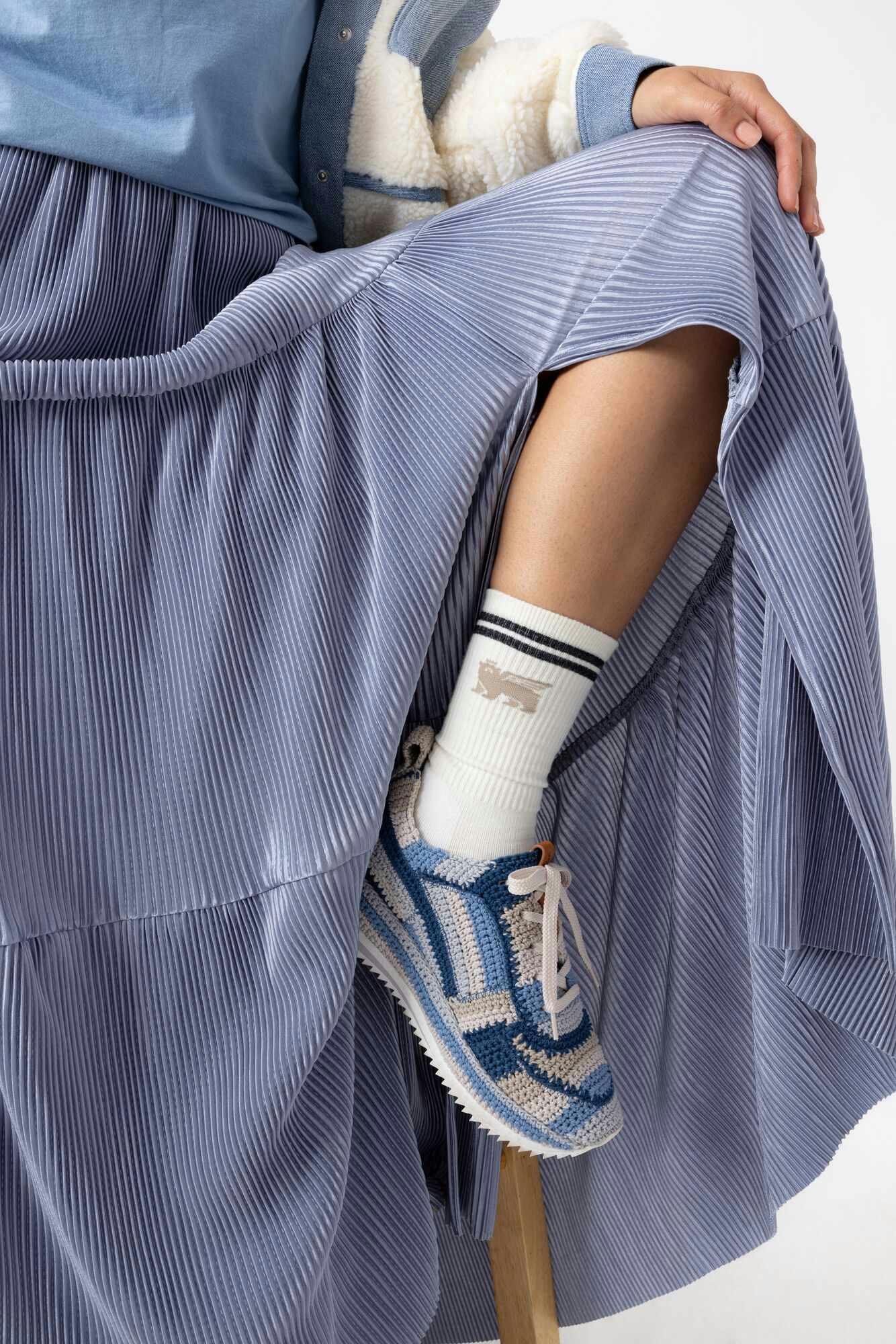 models wear Stanley cup-themed clothing