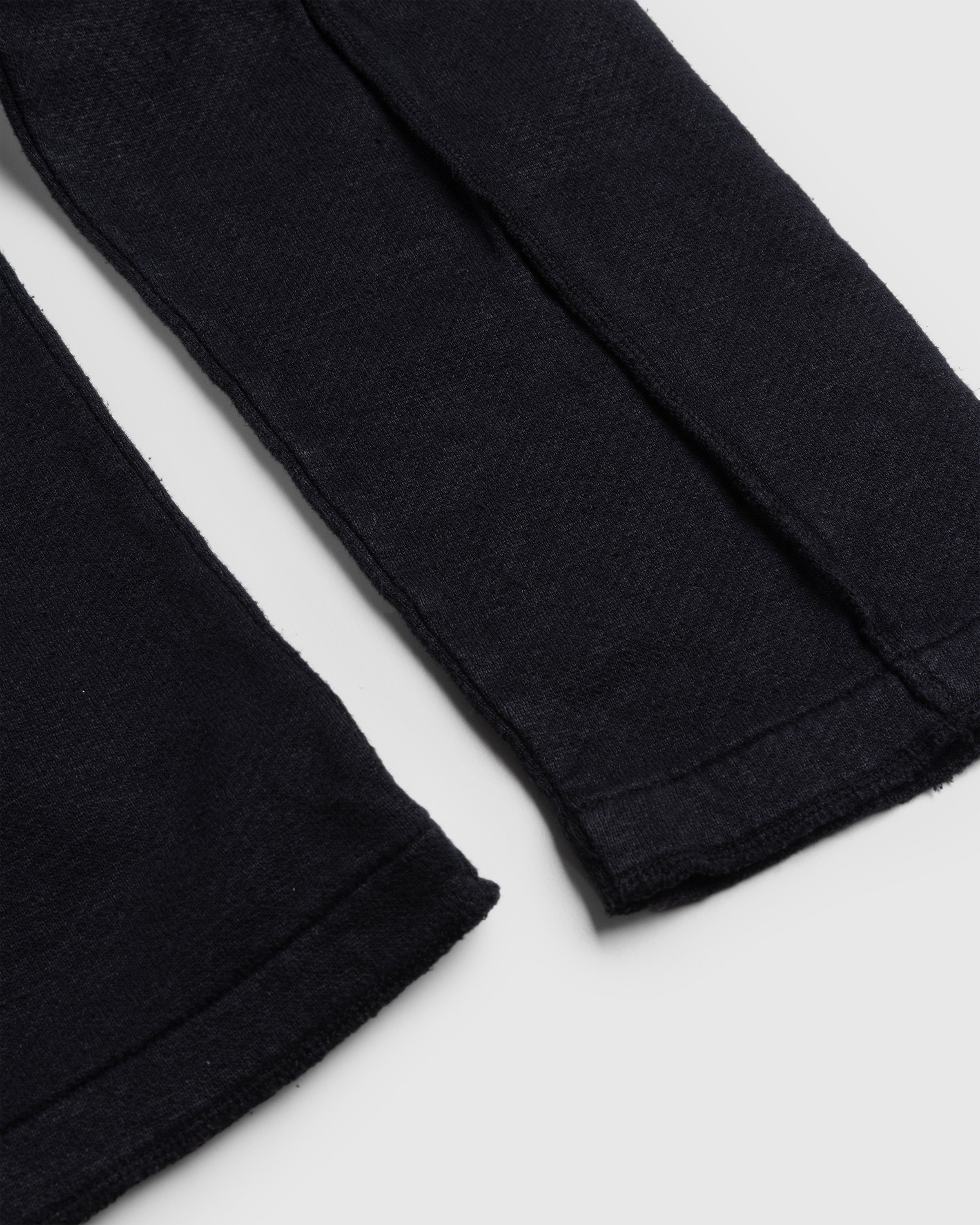 Our Legacy - Inverted Sweatshirt Black Hemp Loopback - Clothing - Black - Image 5