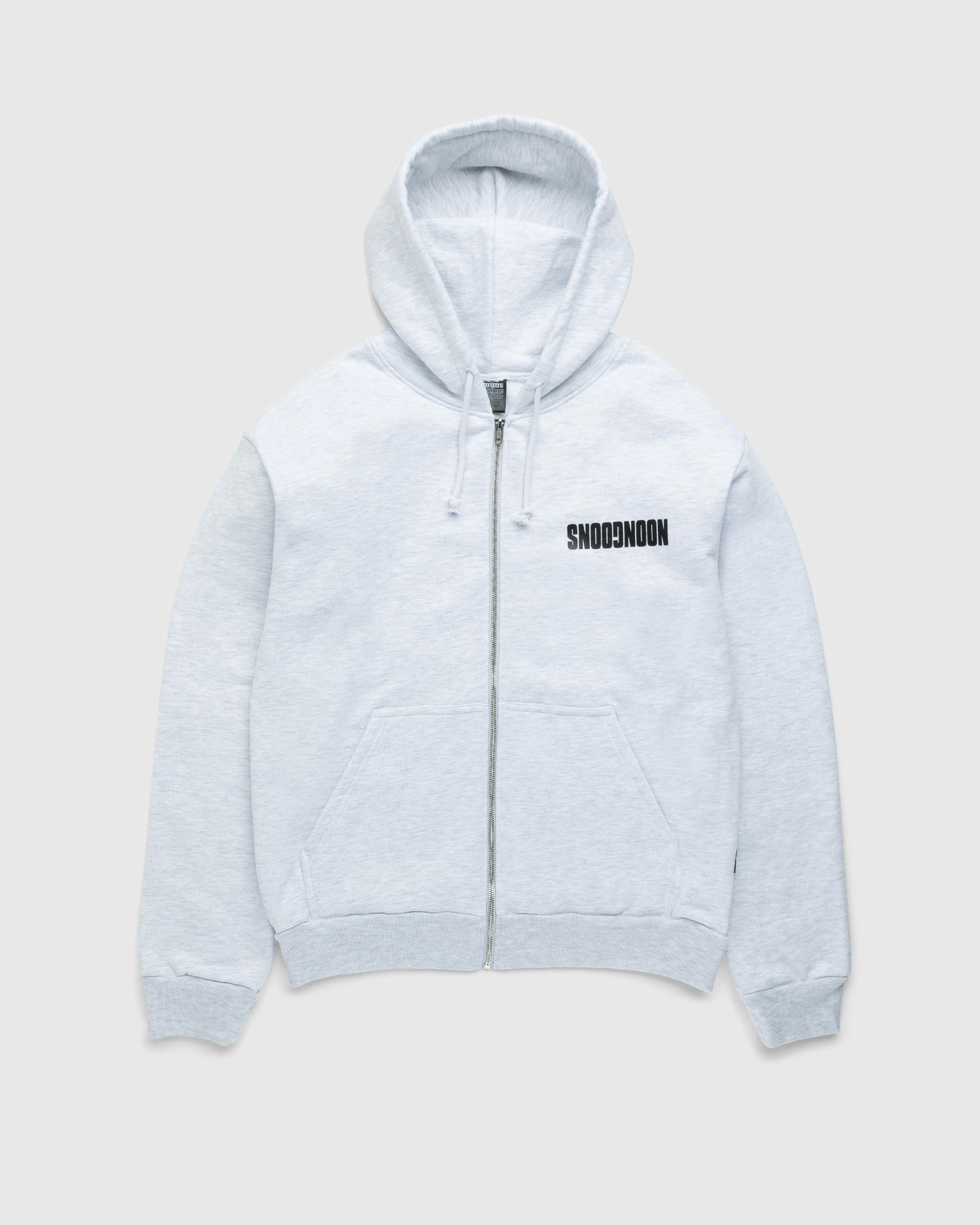 Noon Goons - Youth Full-Zip Hoodie Grey - Clothing - Grey - Image 1