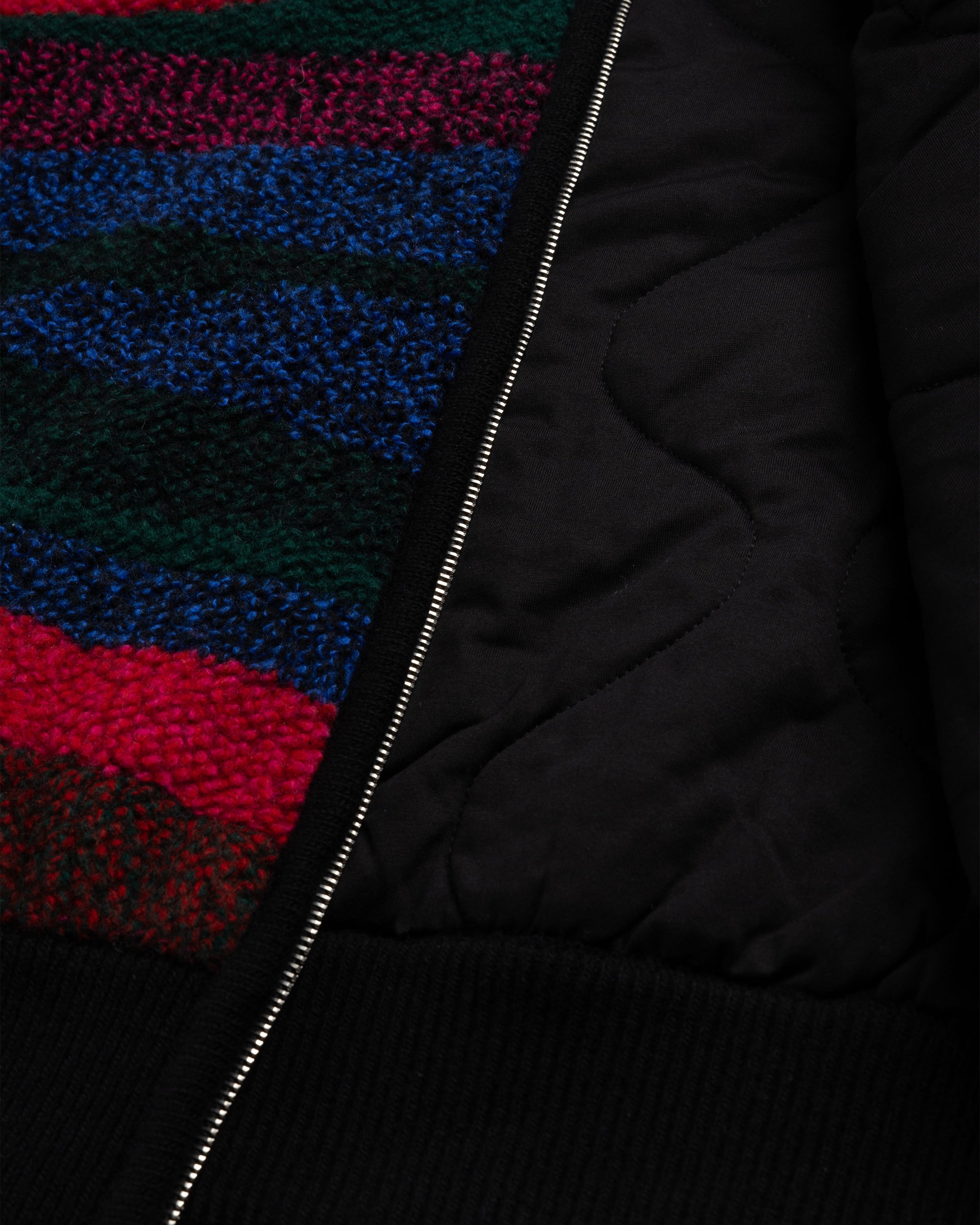 Missoni - Wool Bomber Jacket Black/Red - Clothing - Multi - Image 6