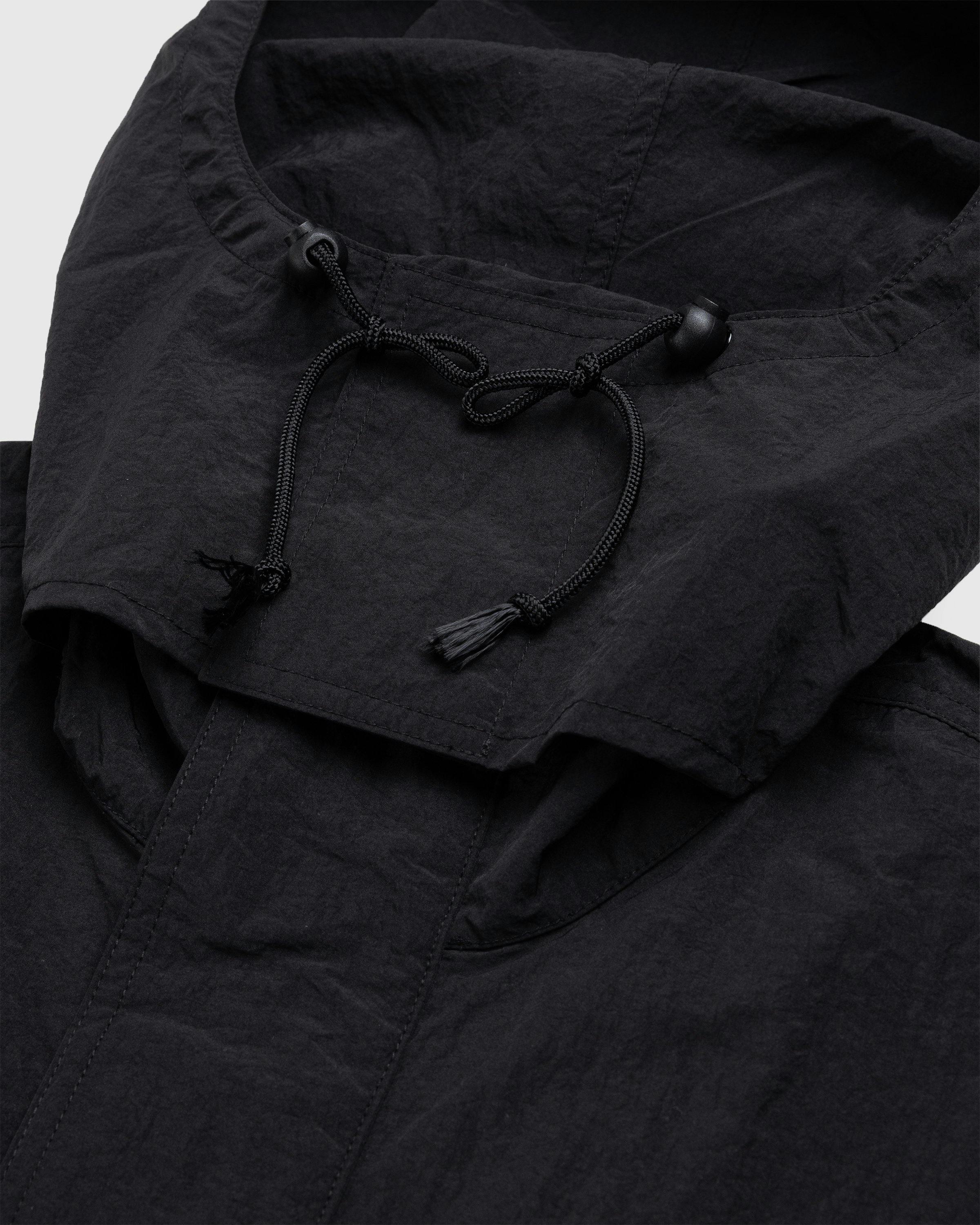 Acne Studios - Nylon Hooded Jacket Black - Clothing - Black - Image 5