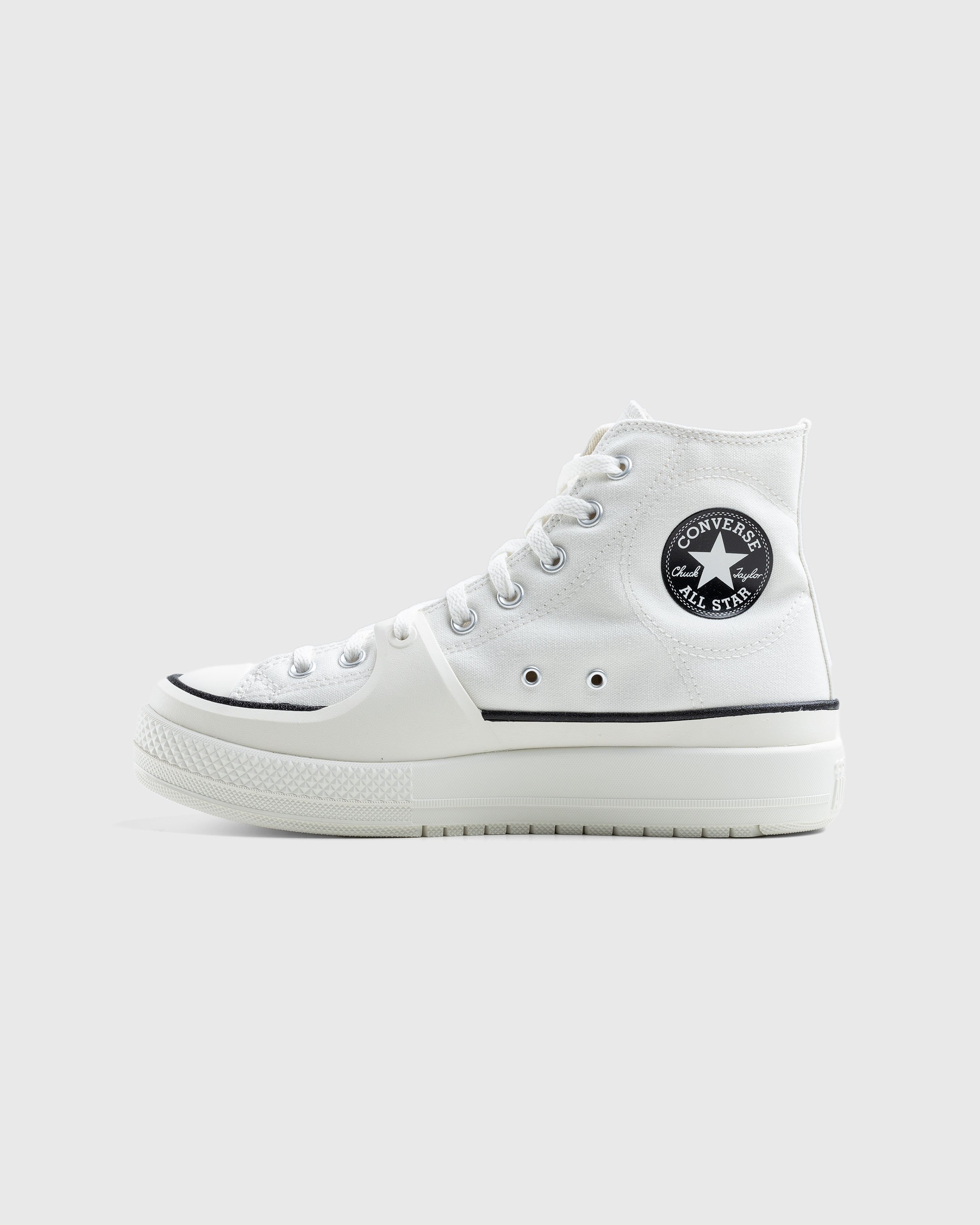 Converse - Chuck Taylor All Star Construct Hi Vintage White/Black/Egret - Footwear - Beige - Image 2