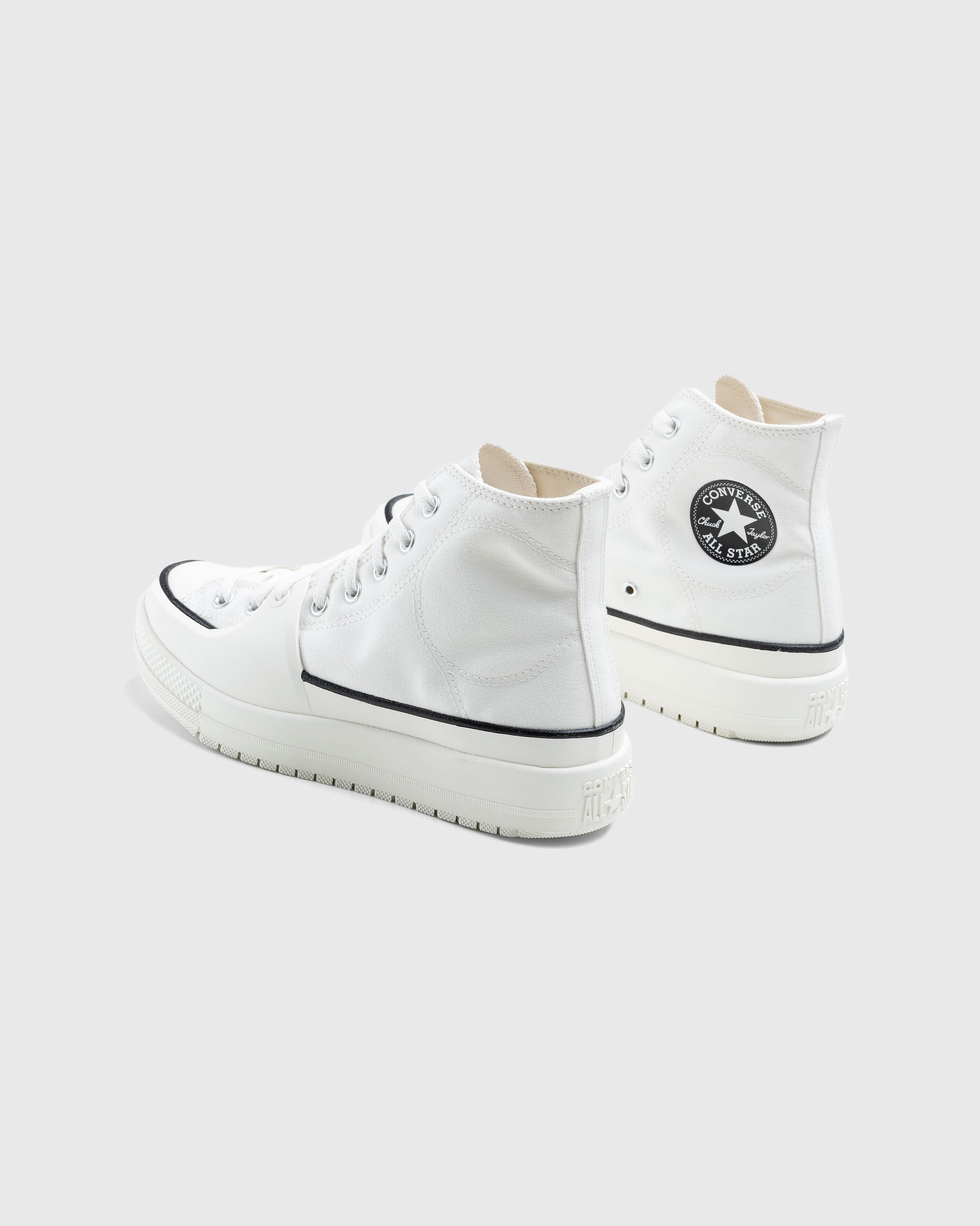 Converse - Chuck Taylor All Star Construct Hi Vintage White/Black/Egret - Footwear - Beige - Image 4