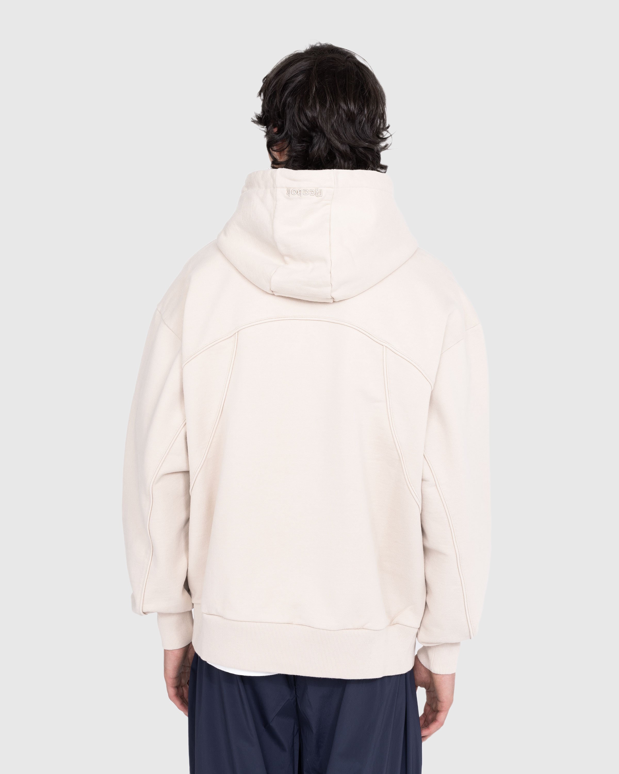 Reebok - Oversized Piped Hoodie Sand - Clothing - Beige - Image 3