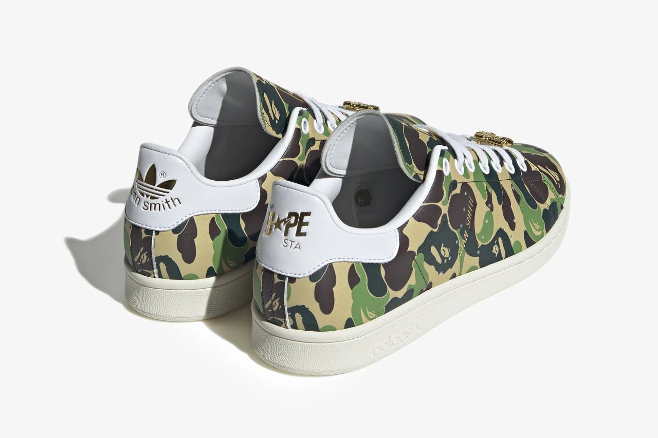 BAPE x adidas Originals Stan Smith collaboration 2024.