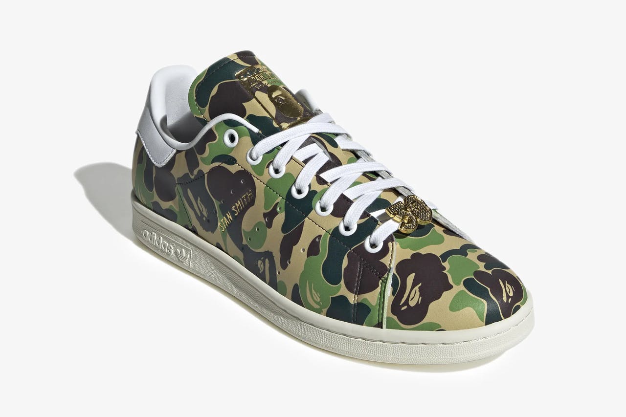 BAPE x adidas Originals Stan Smith collaboration 2024.