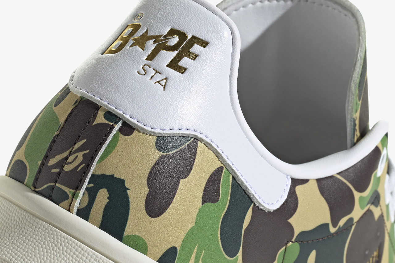 BAPE x adidas Originals Stan Smith collaboration 2024.
