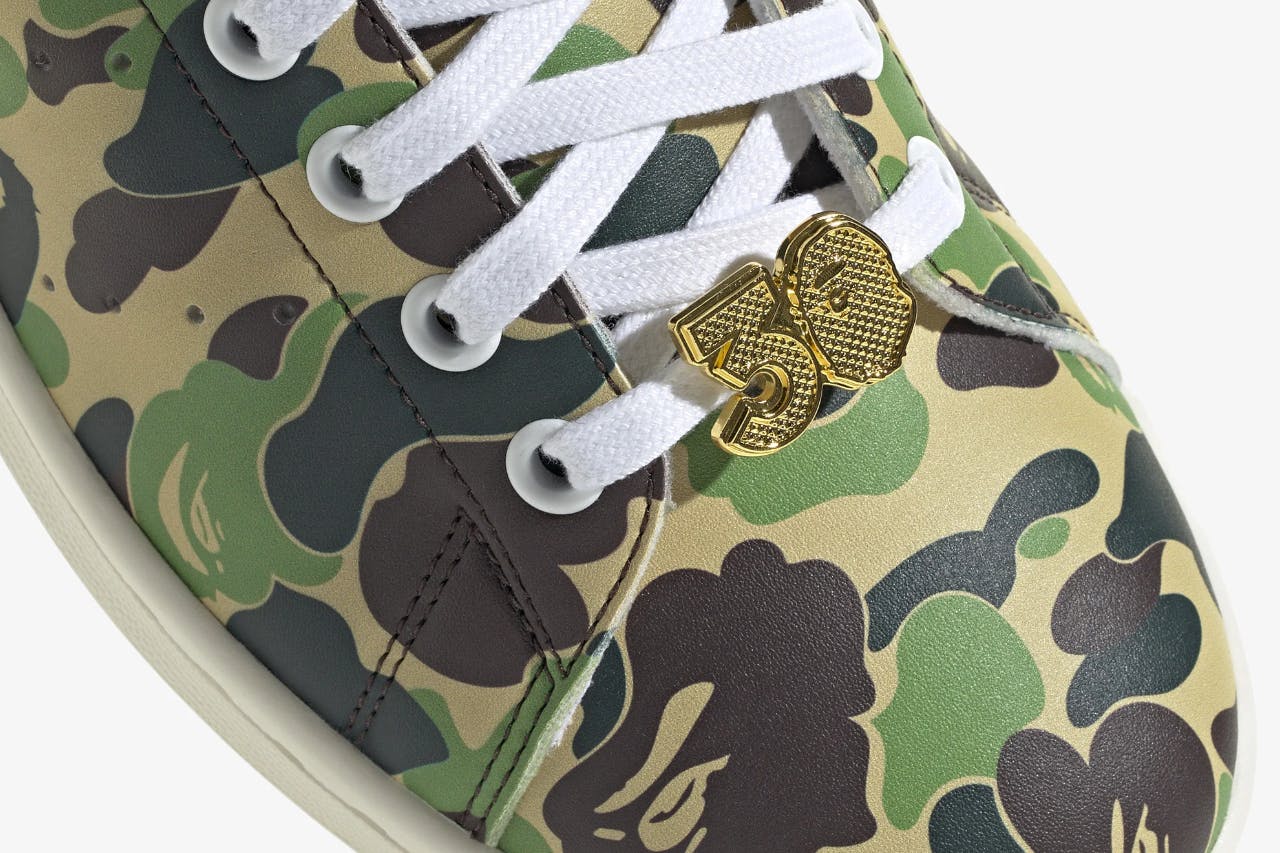 BAPE x adidas Originals Stan Smith collaboration 2024.