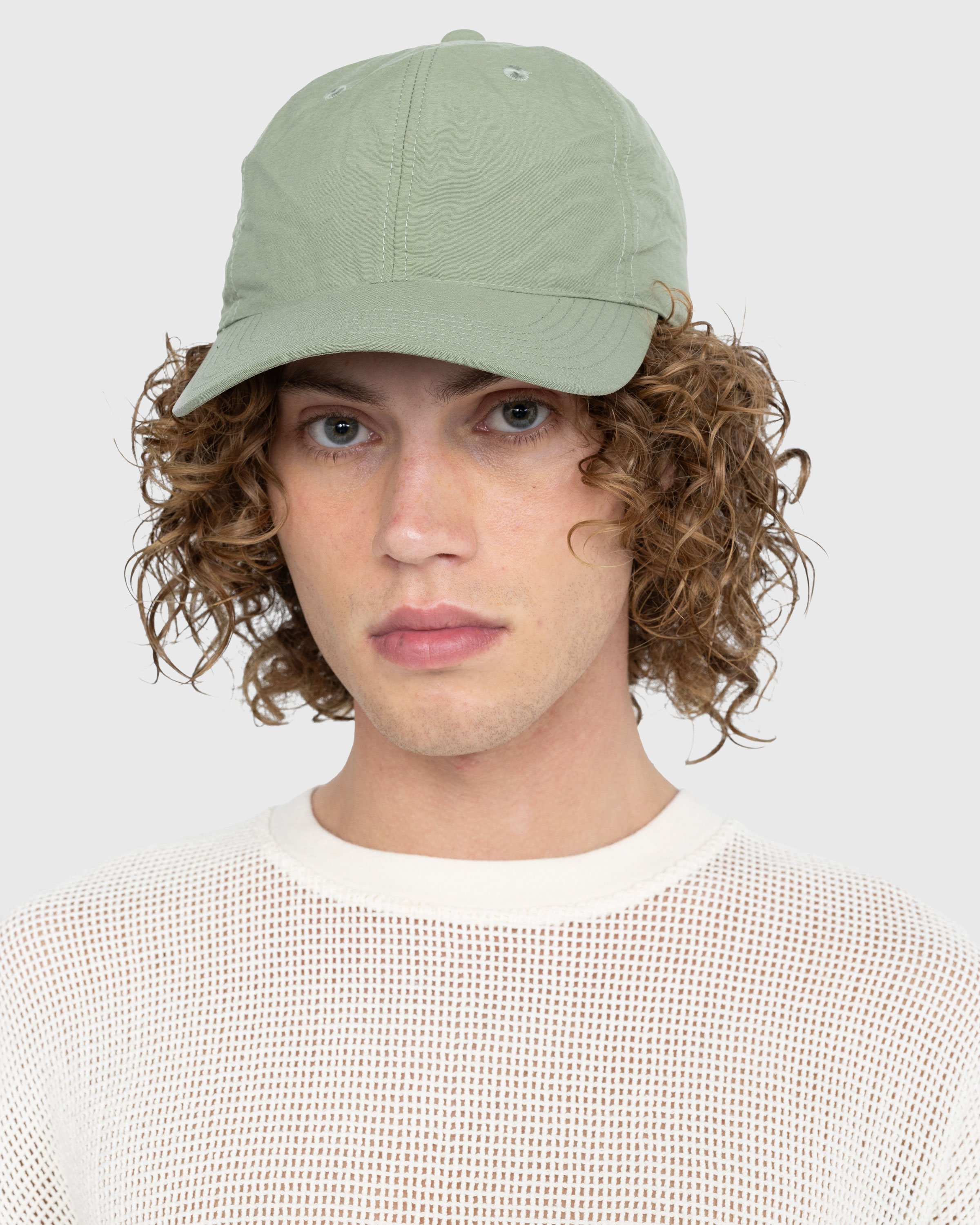 Highsnobiety - Nylon Ball Cap Khaki - Accessories - Green - Image 6
