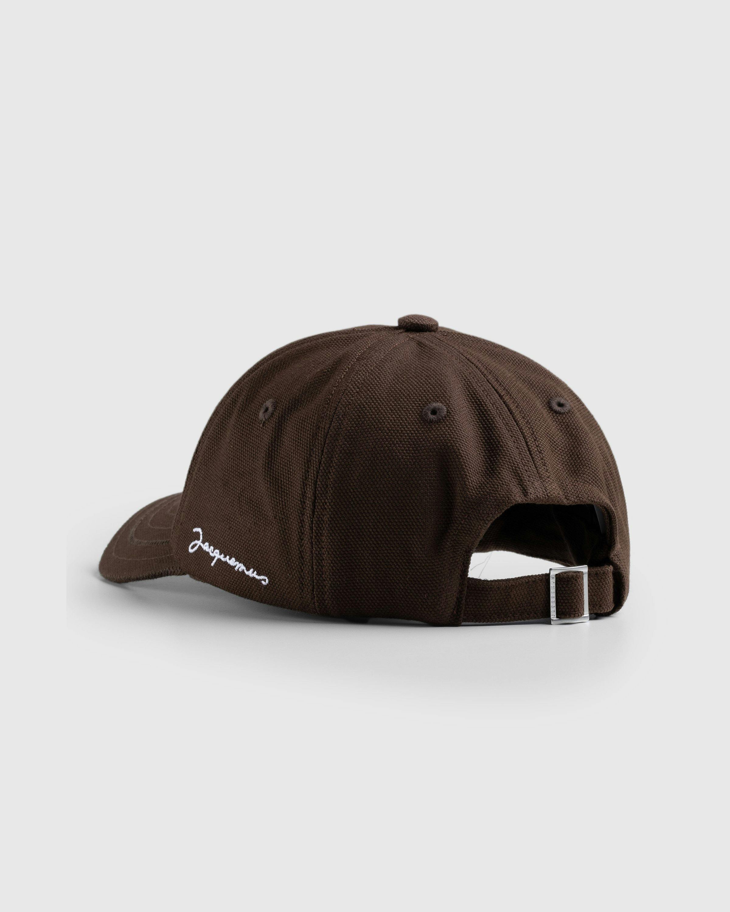 JACQUEMUS - La Casquette Jacquemus Brown - Accessories - BROWN - Image 2