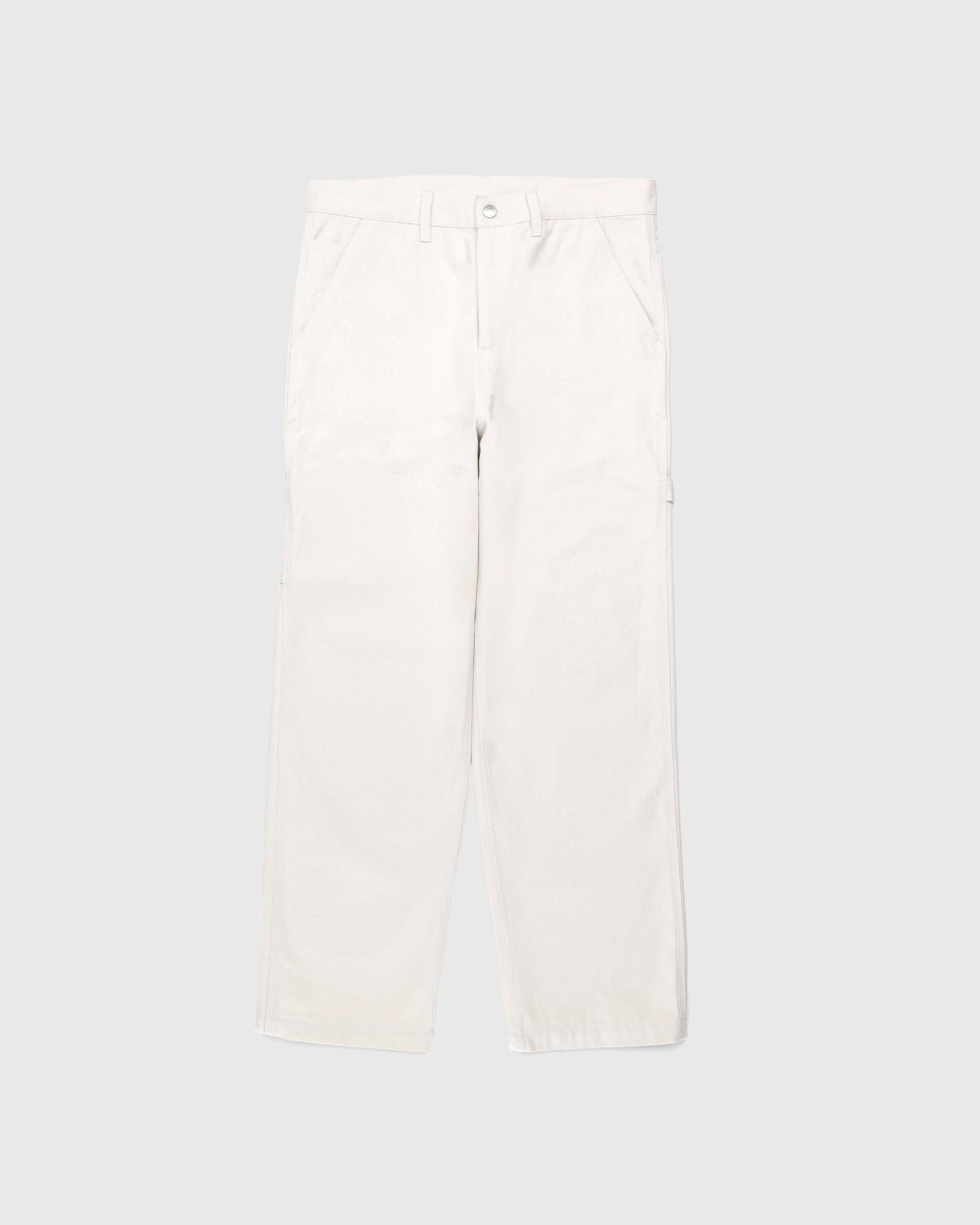 Highsnobiety - Cotton Drill Trouser Natural - Clothing - Beige - Image 1