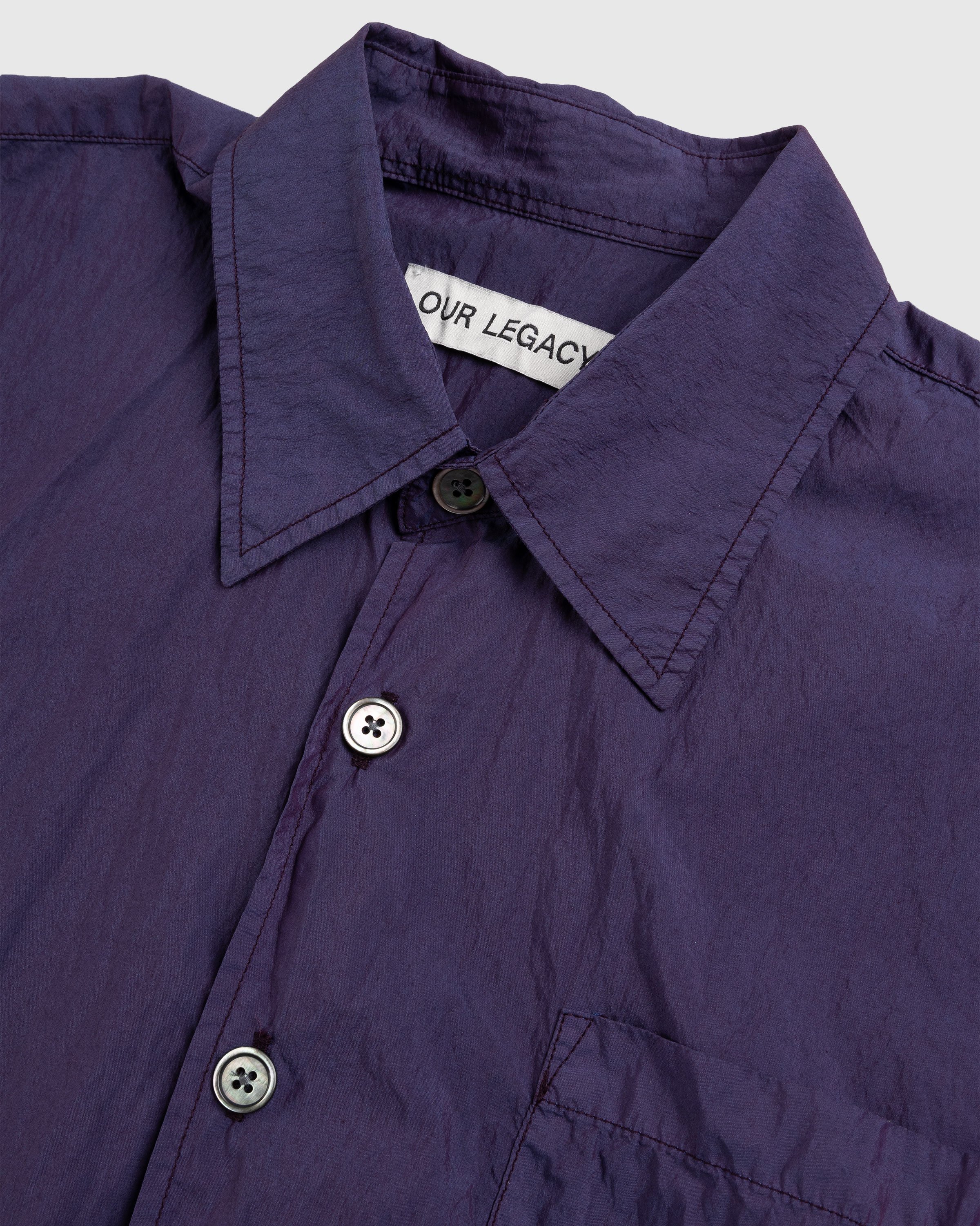 Our Legacy - BORROWED SHIRT Purple - Clothing - Purple - Image 5