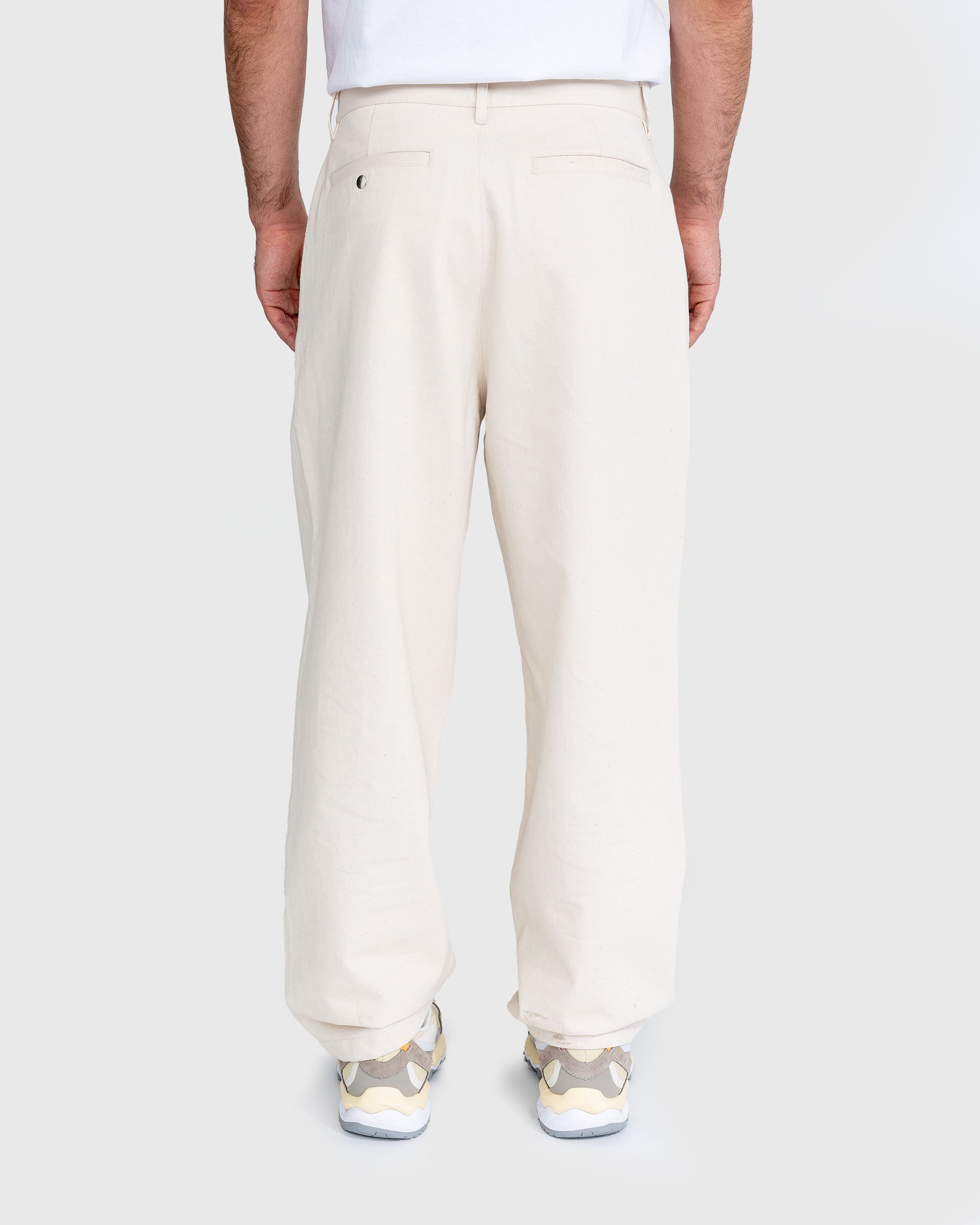 Highsnobiety - Cotton Drill Trouser Natural - Clothing - Beige - Image 8