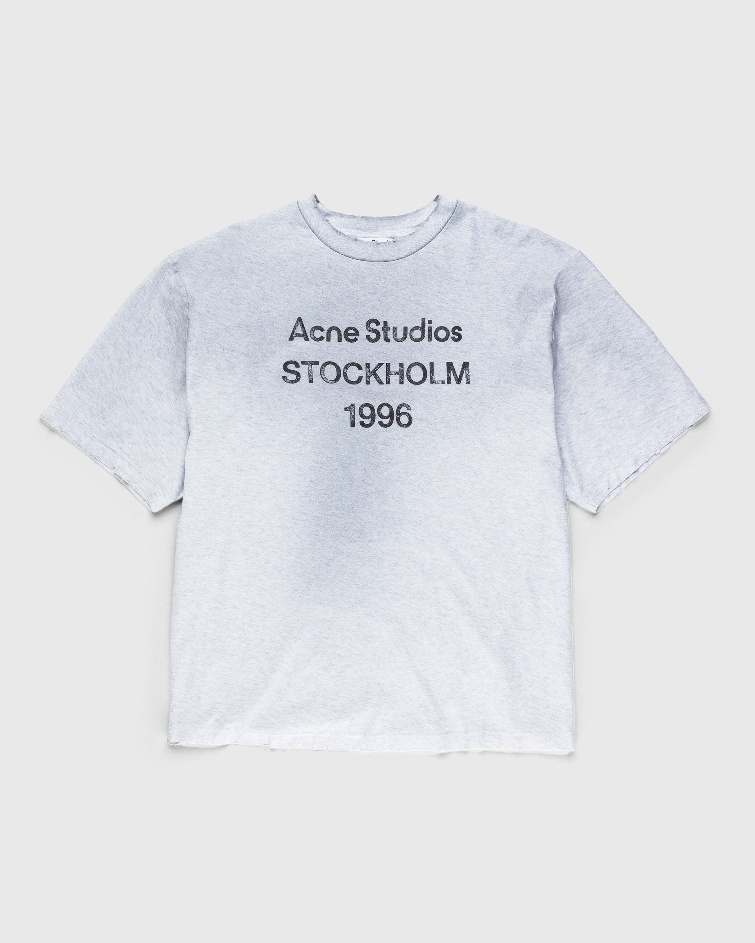 Acne Studios - Stockholm 1996 T-Shirt Grey - Clothing - Grey - Image 1