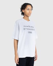 Acne Studios Stockholm 1996 T Shirt Grey Acne Studios Stockholm 1996 T Shirt Grey