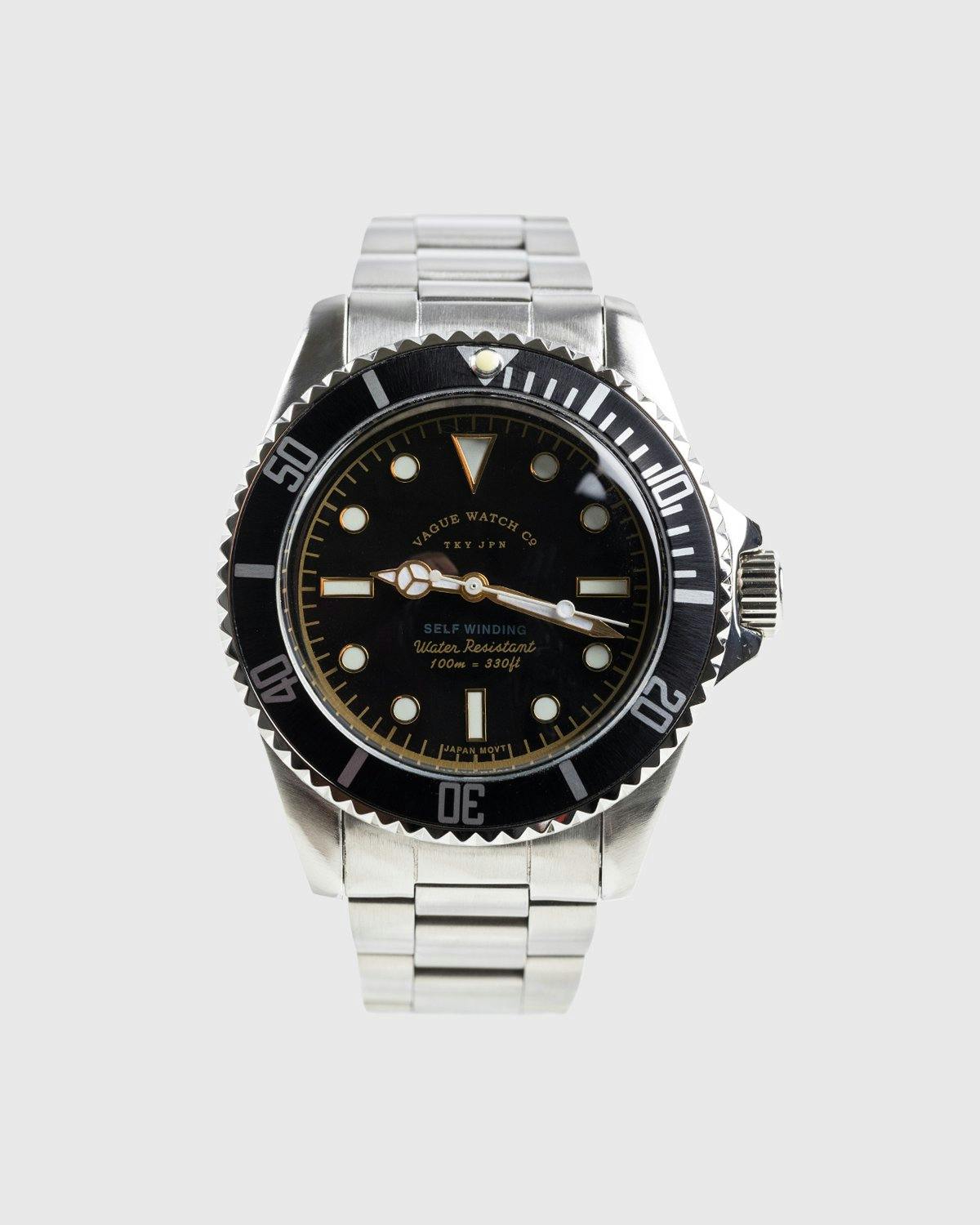 Vague Watch Co. - Submariner Grey Fade / Black - Accessories - Silver - Image 1