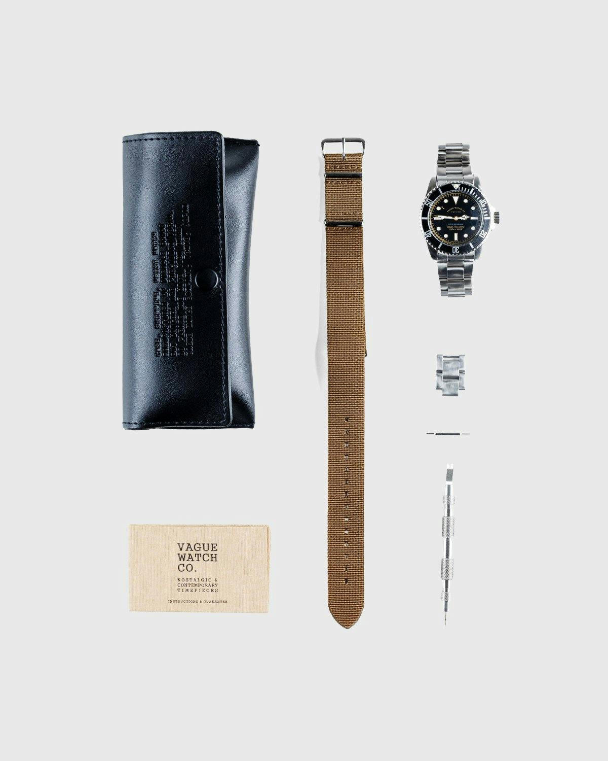 Vague Watch Co. - Submariner Grey Fade / Black - Accessories - Silver - Image 3