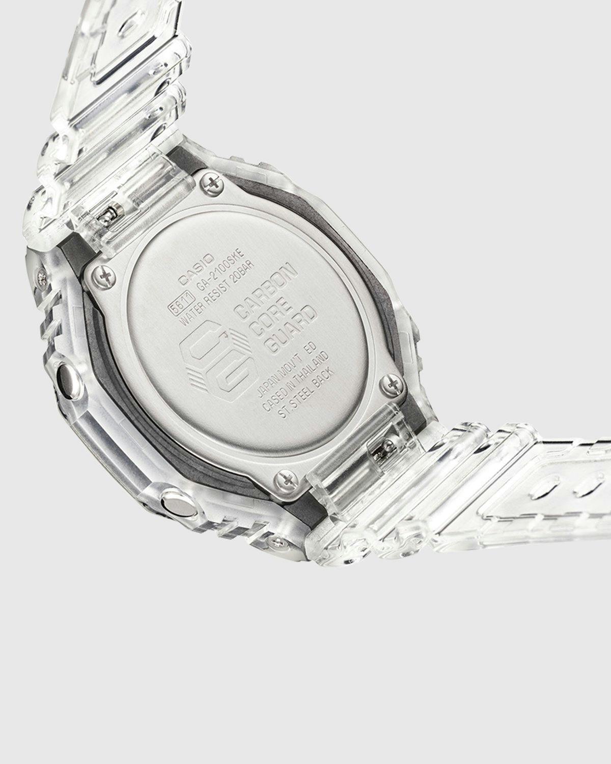 Casio - G-Shock GA-2100SKE-7AER Transparent White - Accessories - Transparent - Image 6