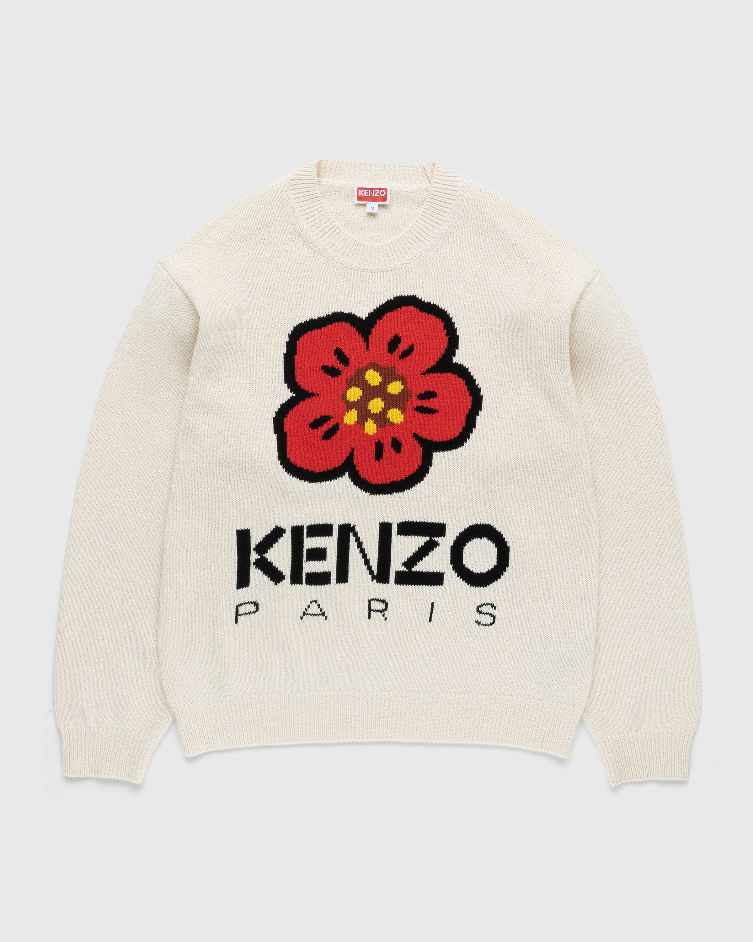 Kenzo - ‘BOKE FLOWER’ Jumper - Clothing - Beige - Image 1