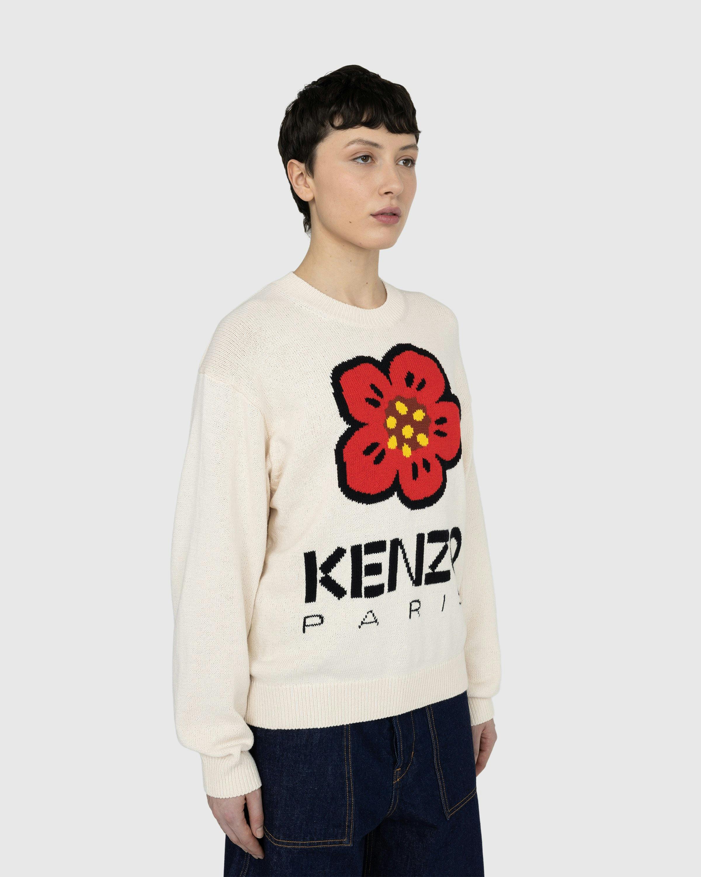 Kenzo - ‘BOKE FLOWER’ Jumper - Clothing - Beige - Image 4