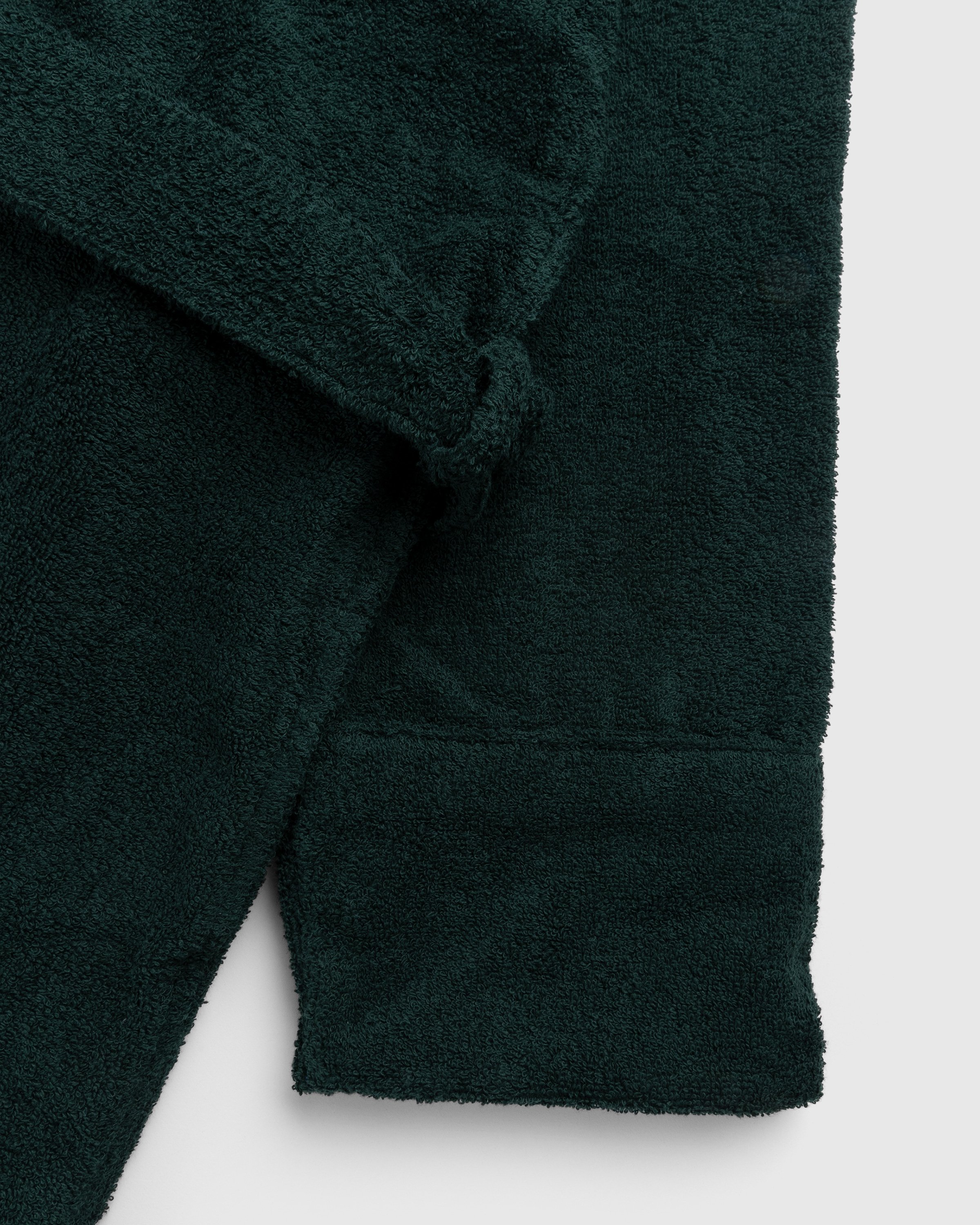 Tekla - Hooded Bathrobe Solid Forest Green - Lifestyle - Green - Image 5