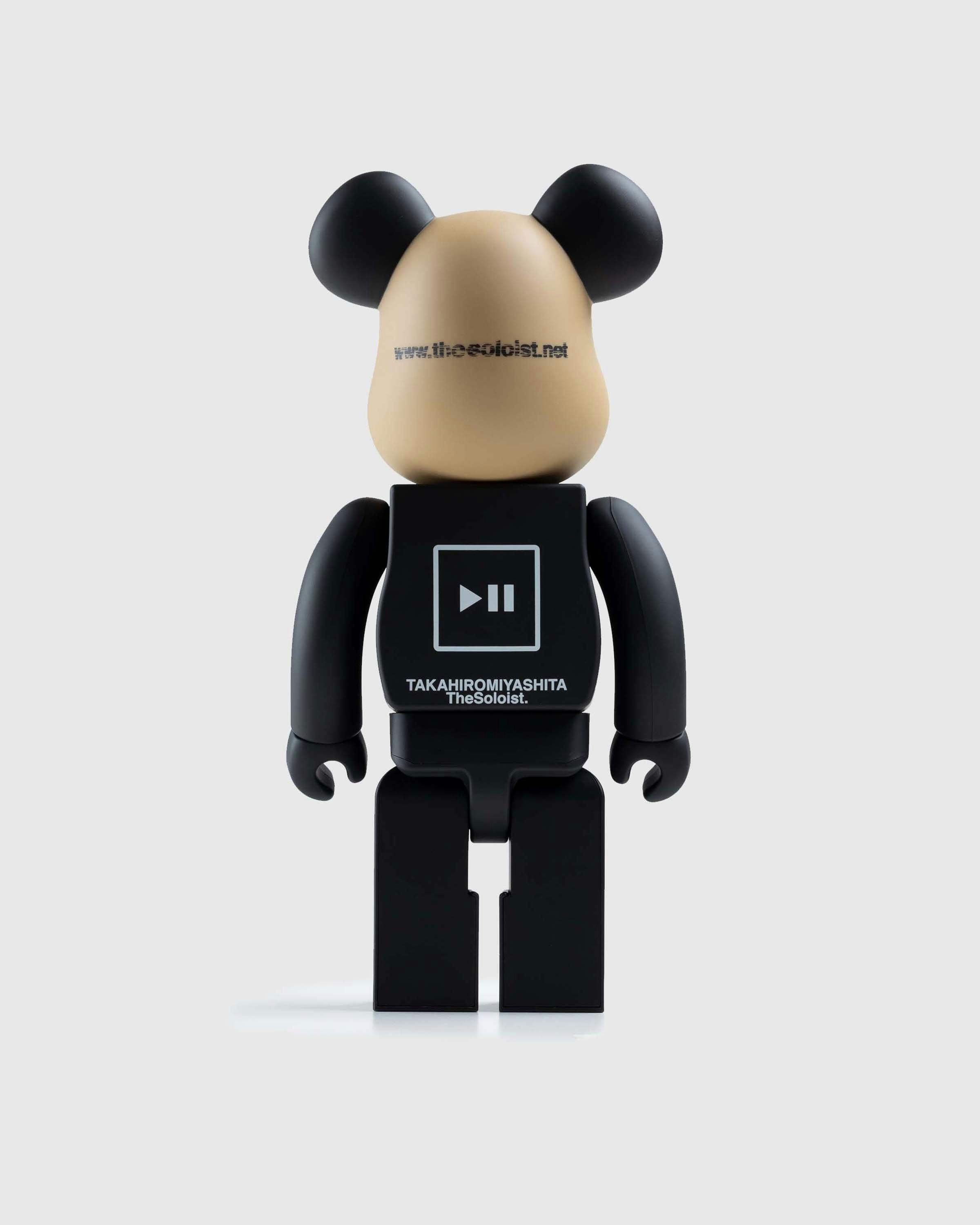 Medicom - Be@rbrick Takahiromiyashita The Soloist Pause=Play 1000% Black - Lifestyle - Black - Image 3