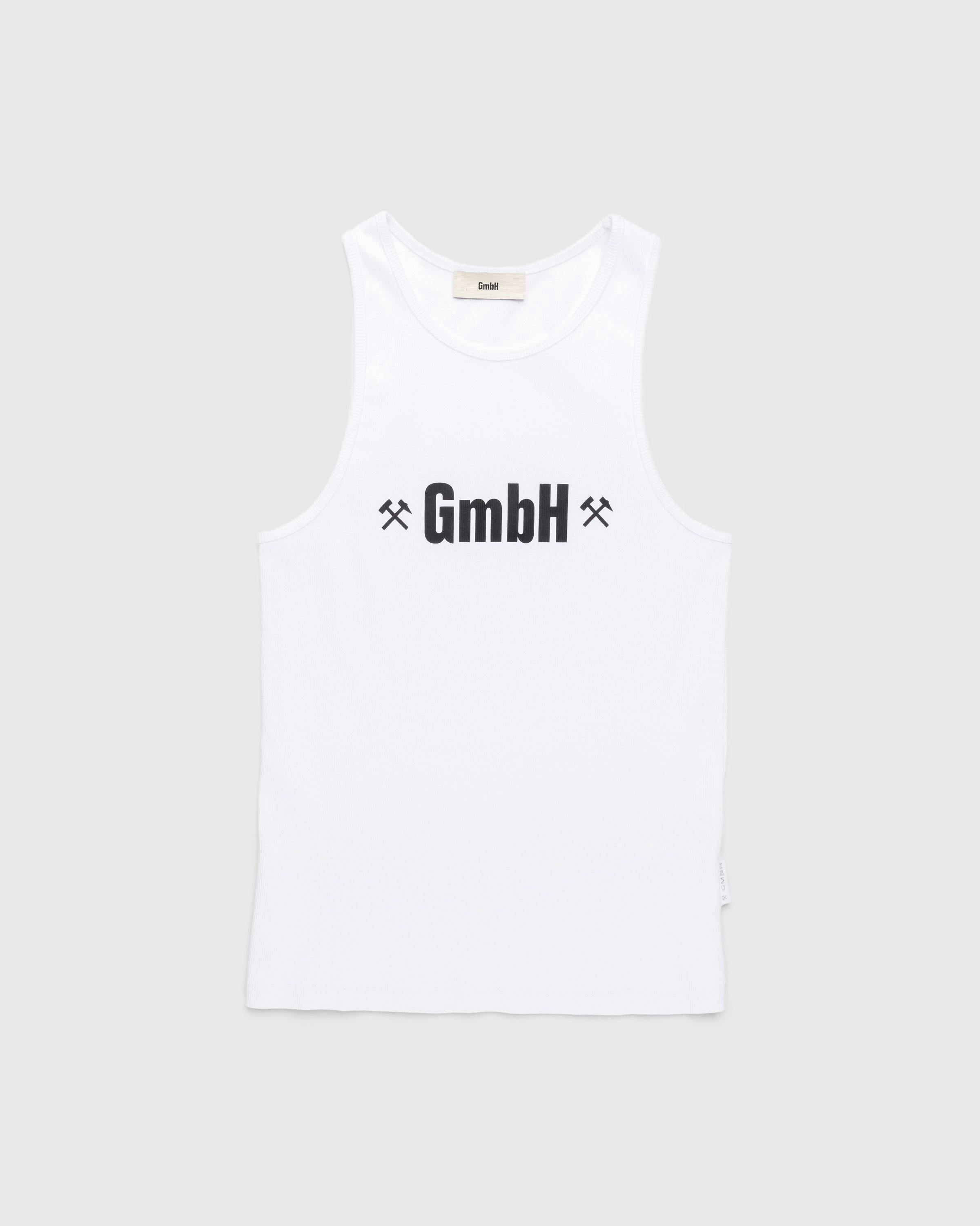 GmbH - Ali Rib Tank Top White - Clothing - White - Image 1