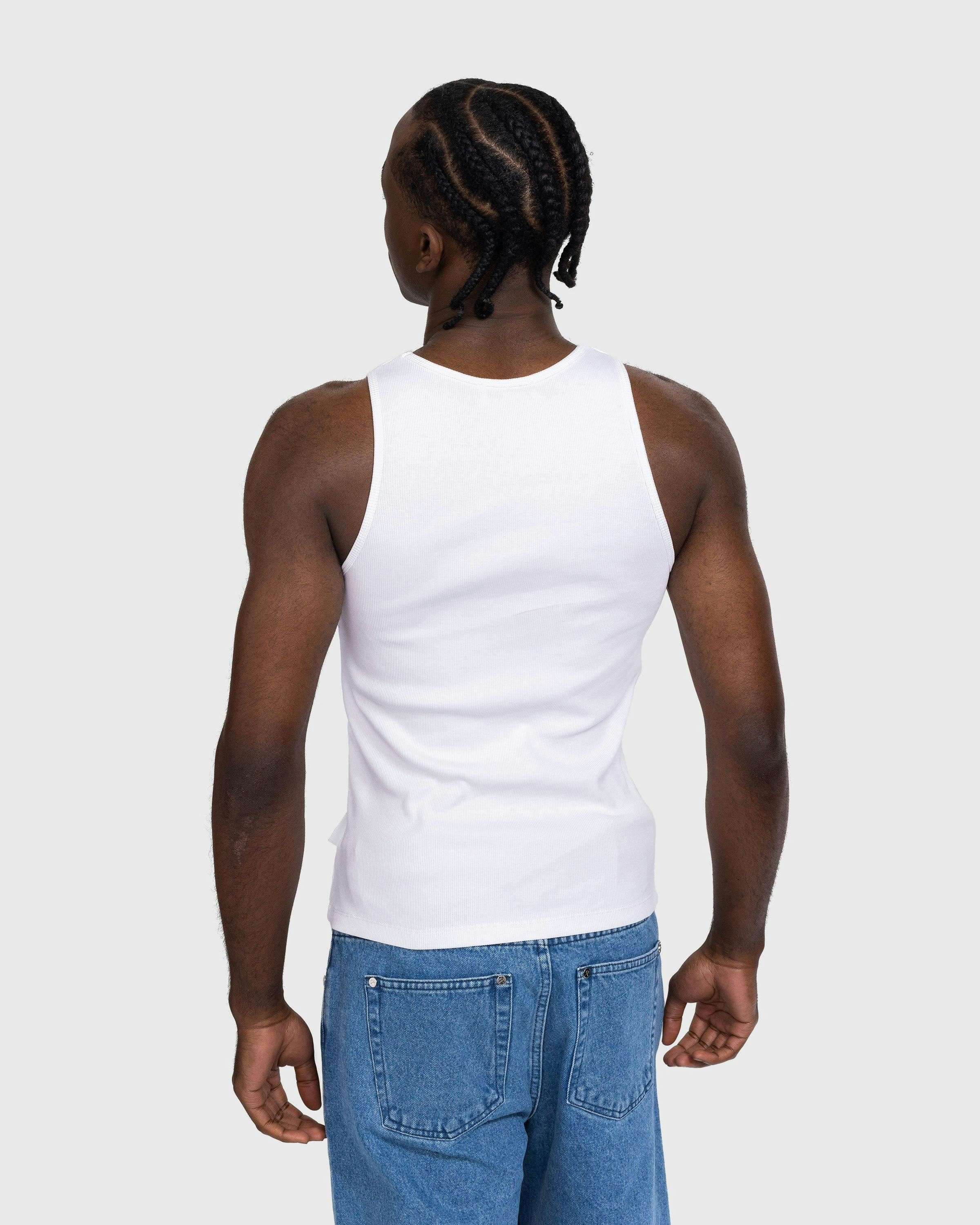 GmbH - Ali Rib Tank Top White - Clothing - White - Image 3