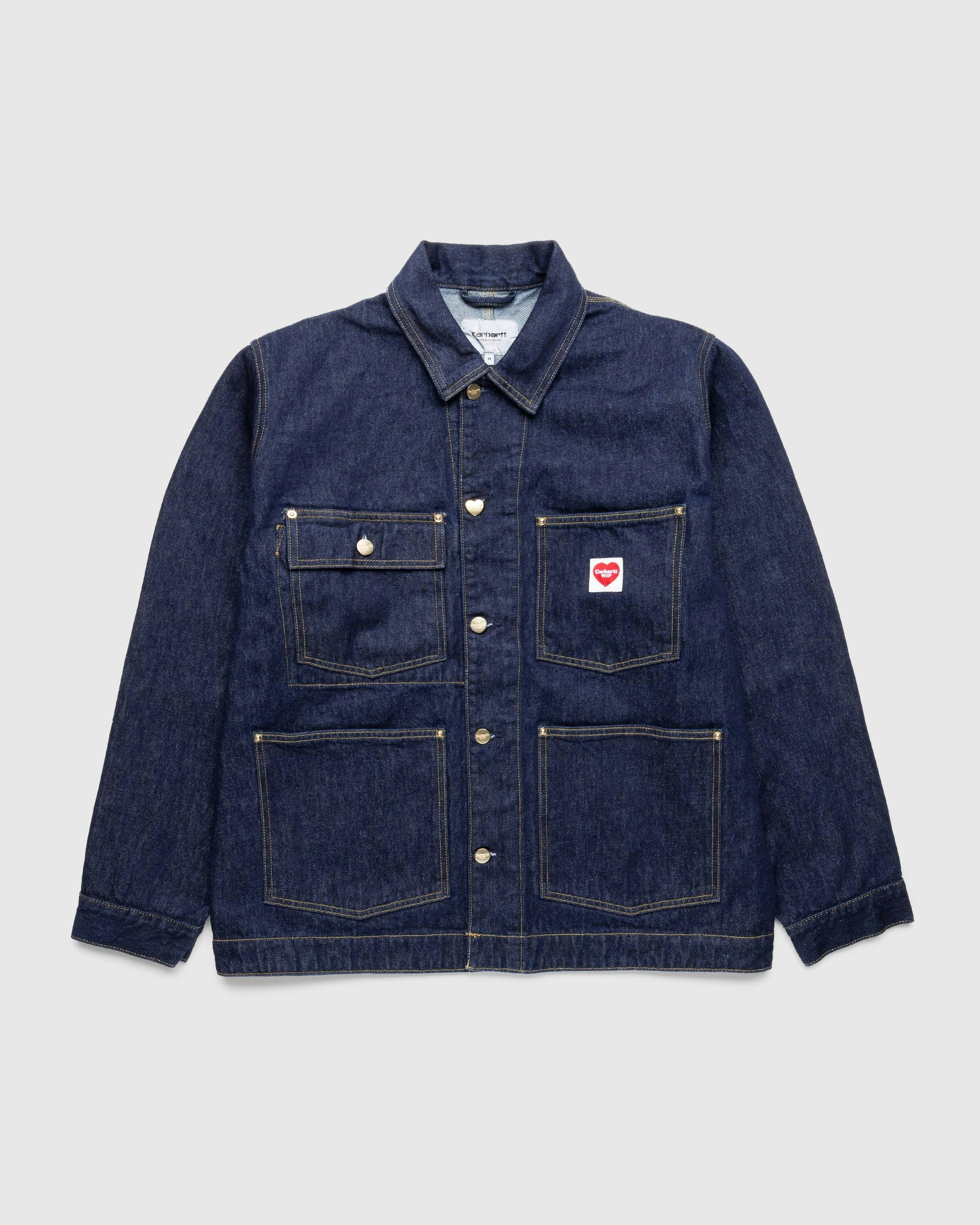 Carhartt WIP - Nash Jacket Blue/Rinsed - Clothing - Blue - Image 1