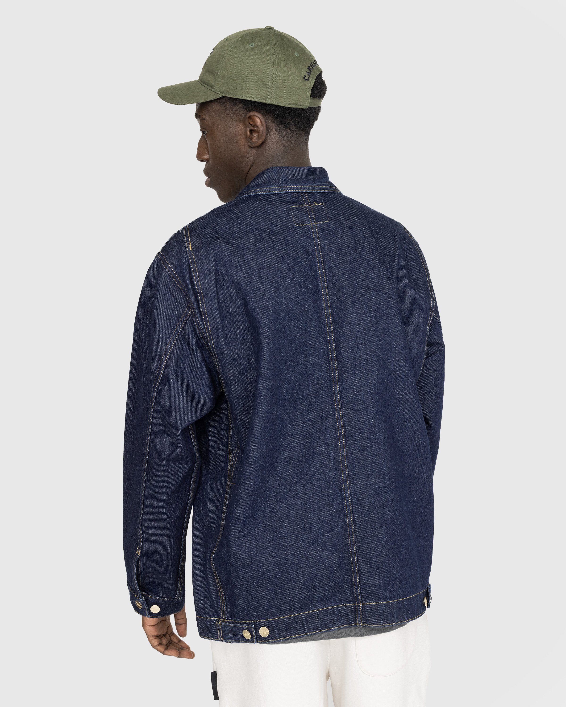 Carhartt WIP - Nash Jacket Blue/Rinsed - Clothing - Blue - Image 3