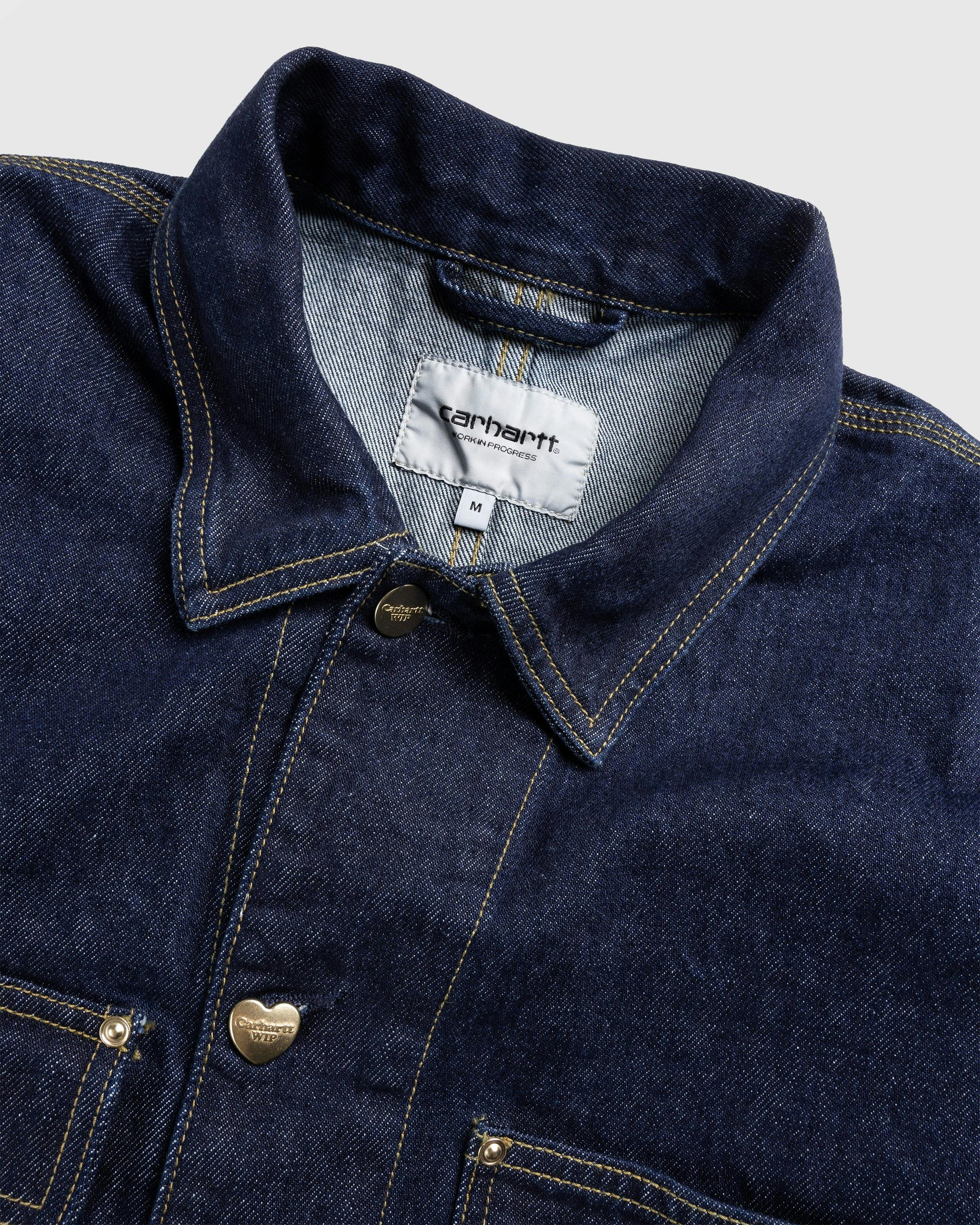 Carhartt WIP - Nash Jacket Blue/Rinsed - Clothing - Blue - Image 5