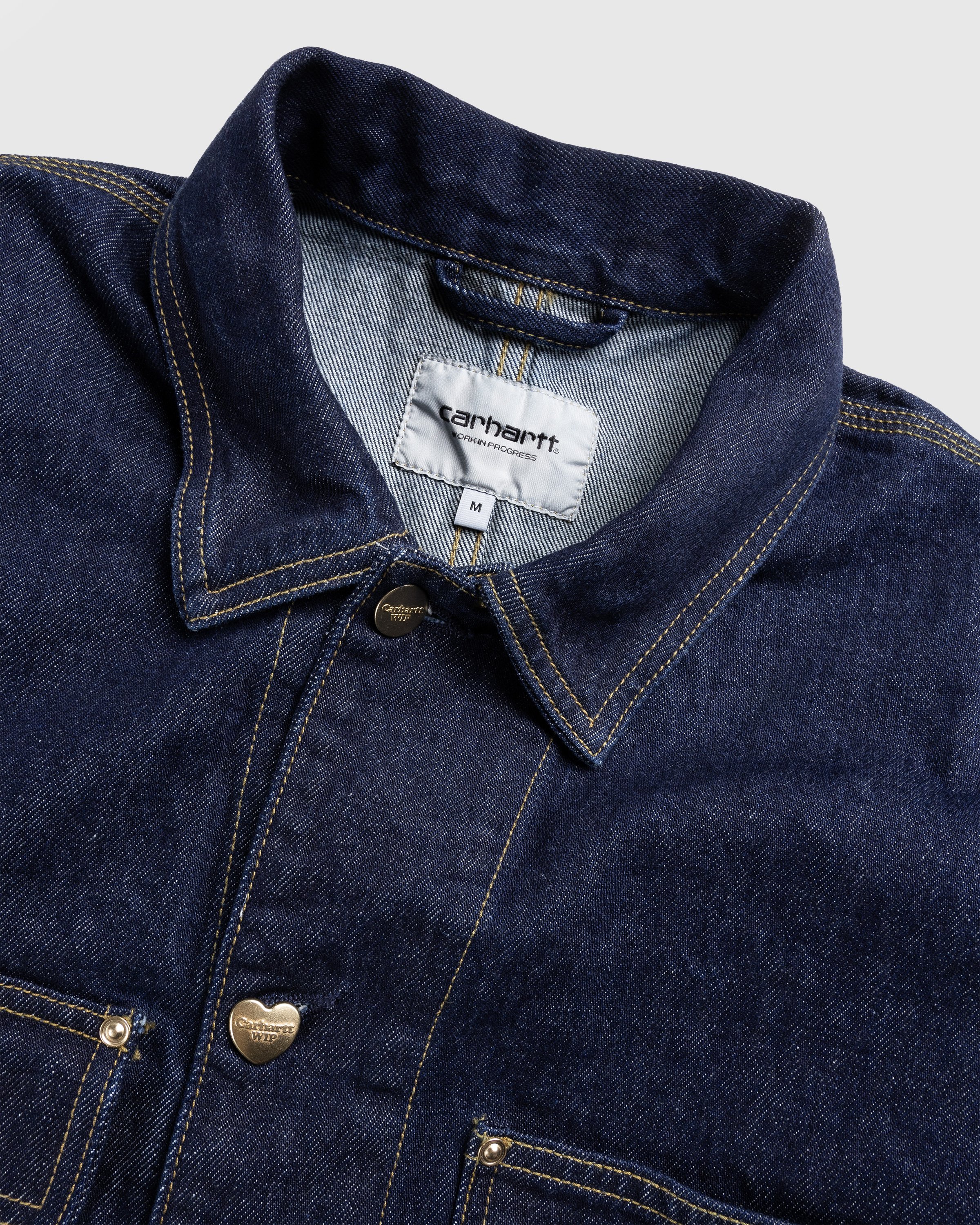 Carhartt WIP - Nash Jacket Blue/Rinsed - Clothing - Blue - Image 5