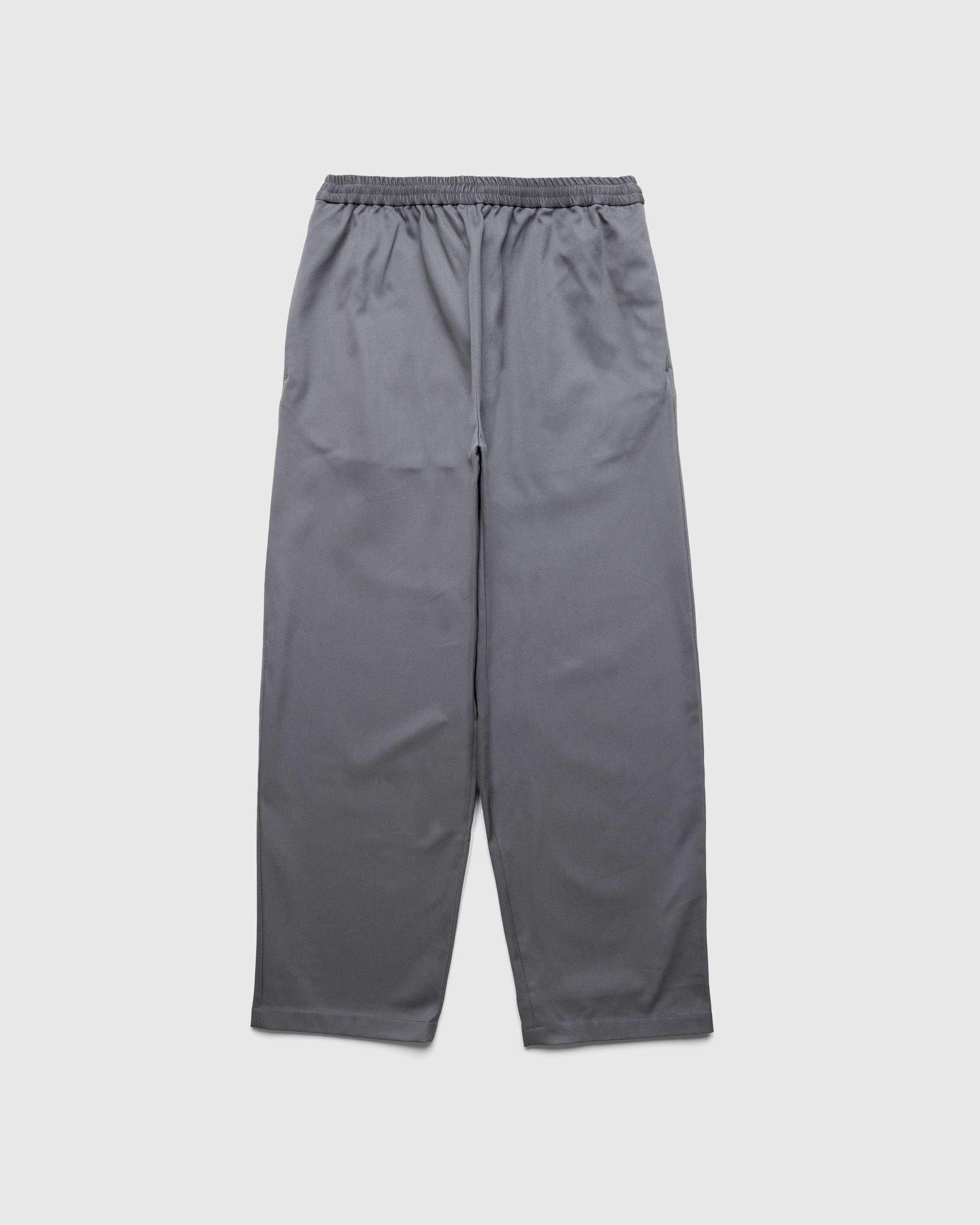 Acne Studios - Cotton Trousers Grey - Clothing - Grey - Image 1