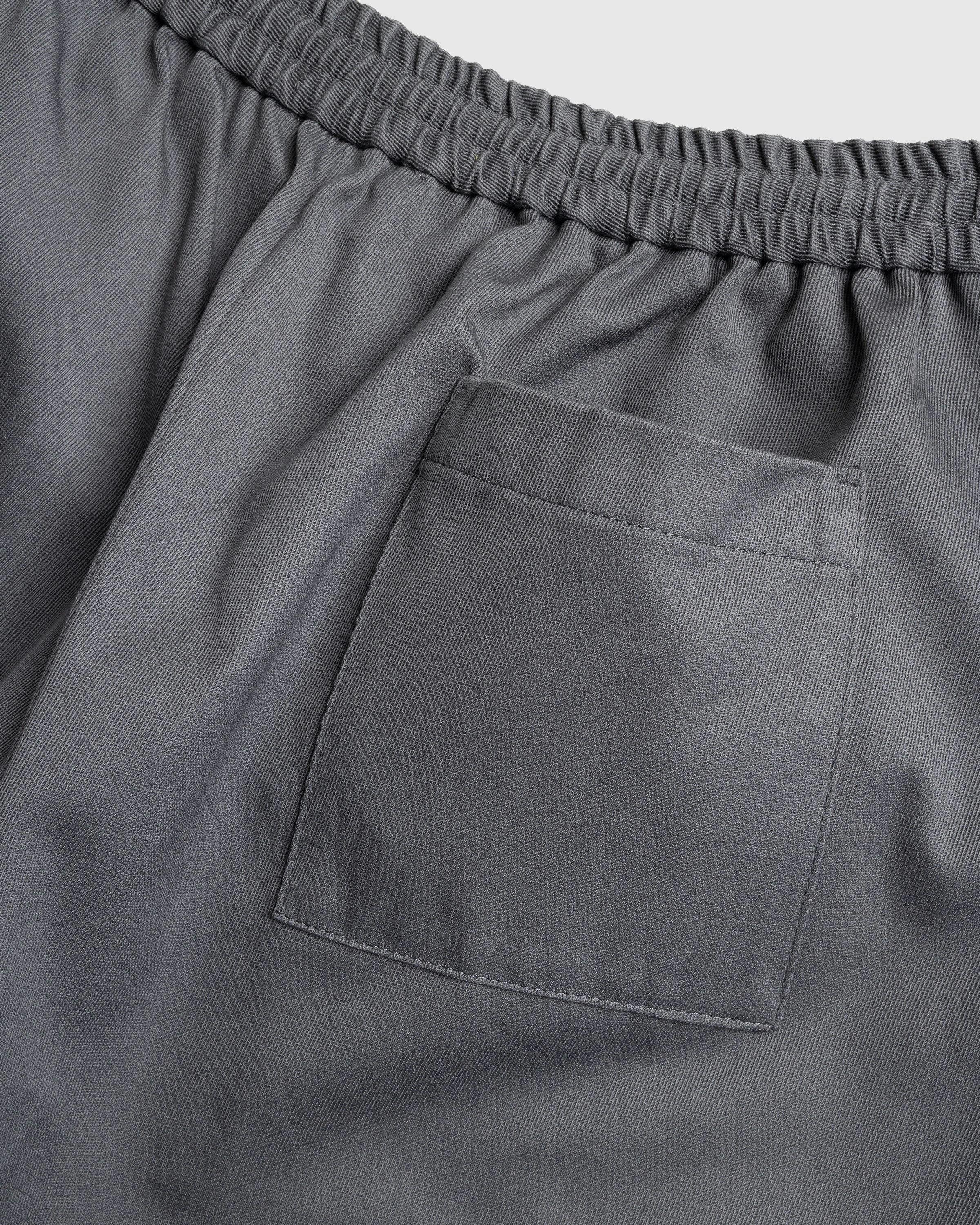 Acne Studios - Cotton Trousers Grey - Clothing - Grey - Image 5