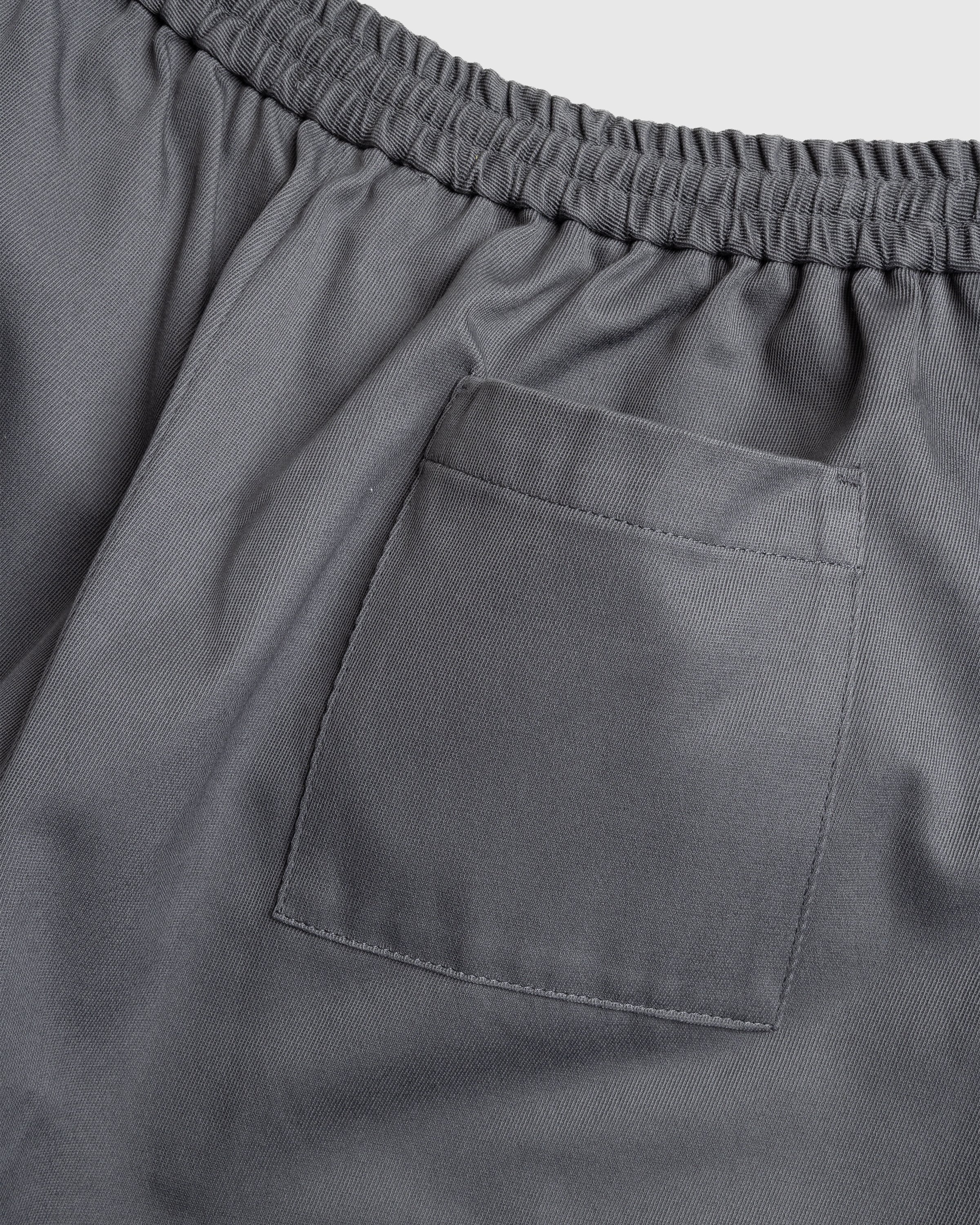 Acne Studios - Cotton Trousers Grey - Clothing - Grey - Image 5