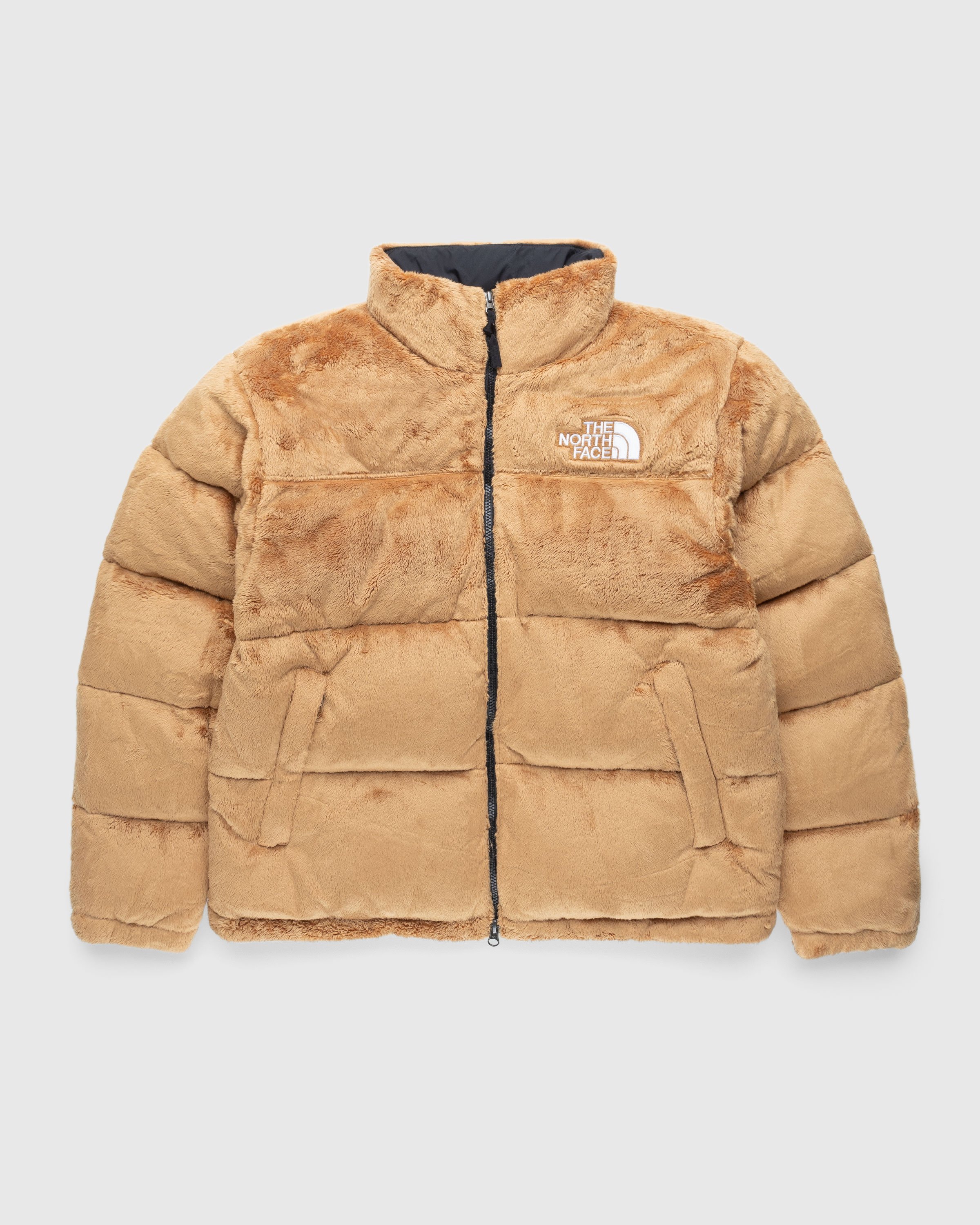 The North Face - Versa Velour Nuptse Jacket Beige - Clothing - Beige - Image 1