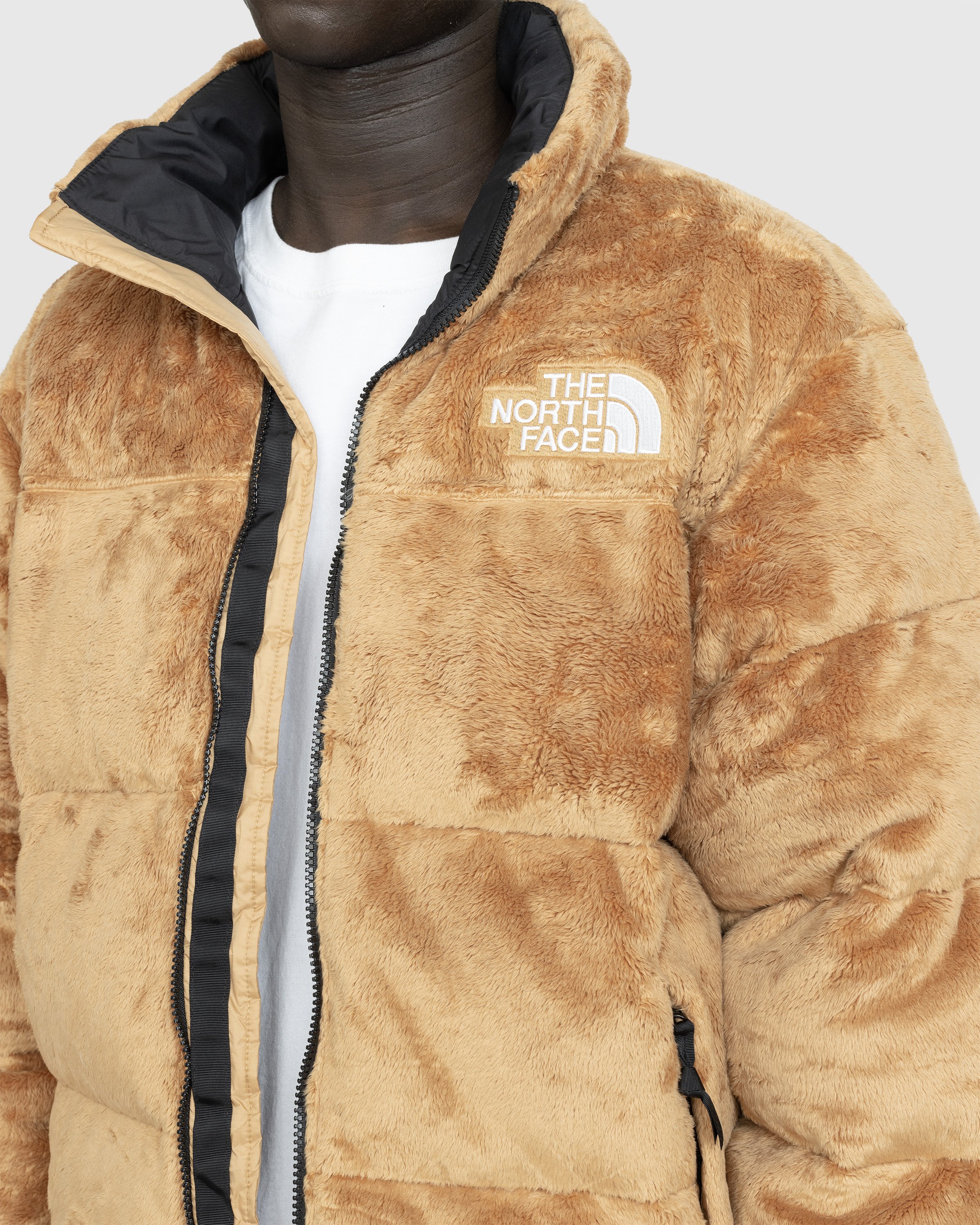 The North Face - Versa Velour Nuptse Jacket Beige - Clothing - Beige - Image 5