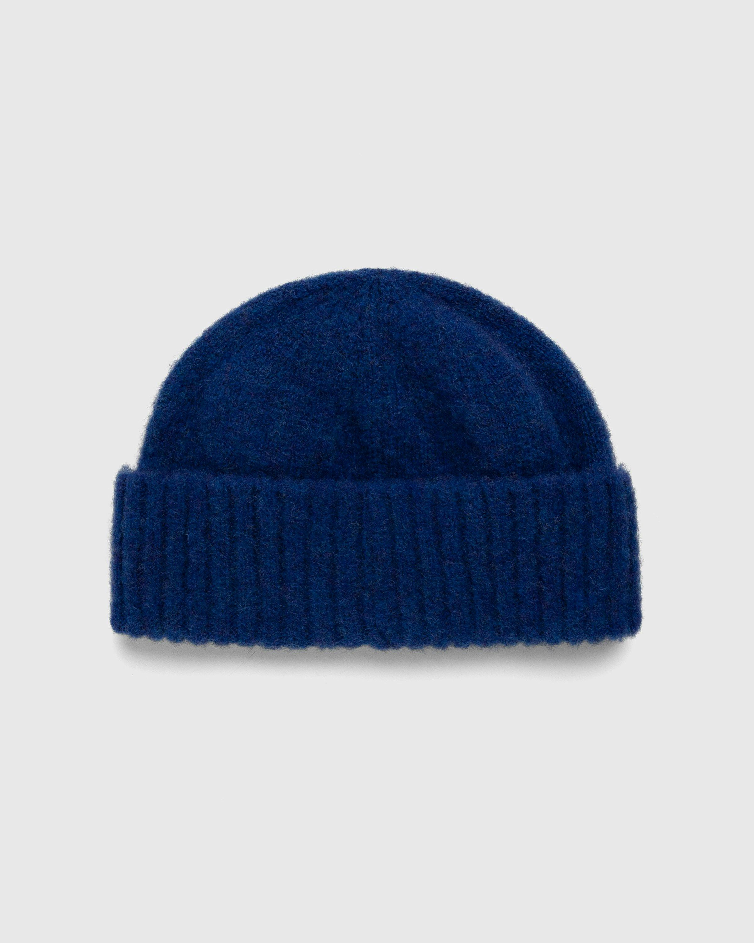 J. Press x Highsnobiety - Shaggy Dog Knit Beanie Blue - Accessories - Blue - Image 2